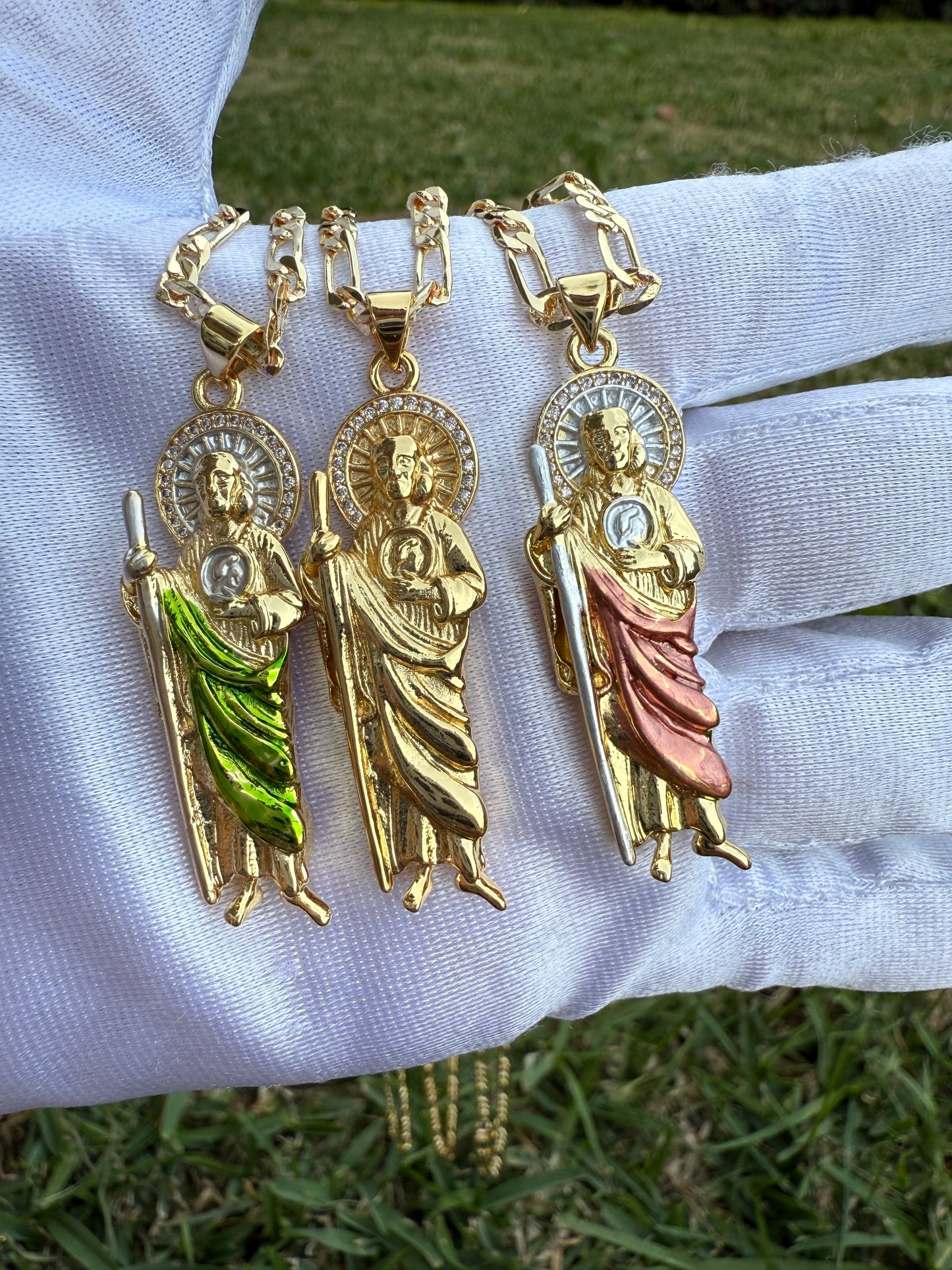 Elegant St Jude Necklace for him or her