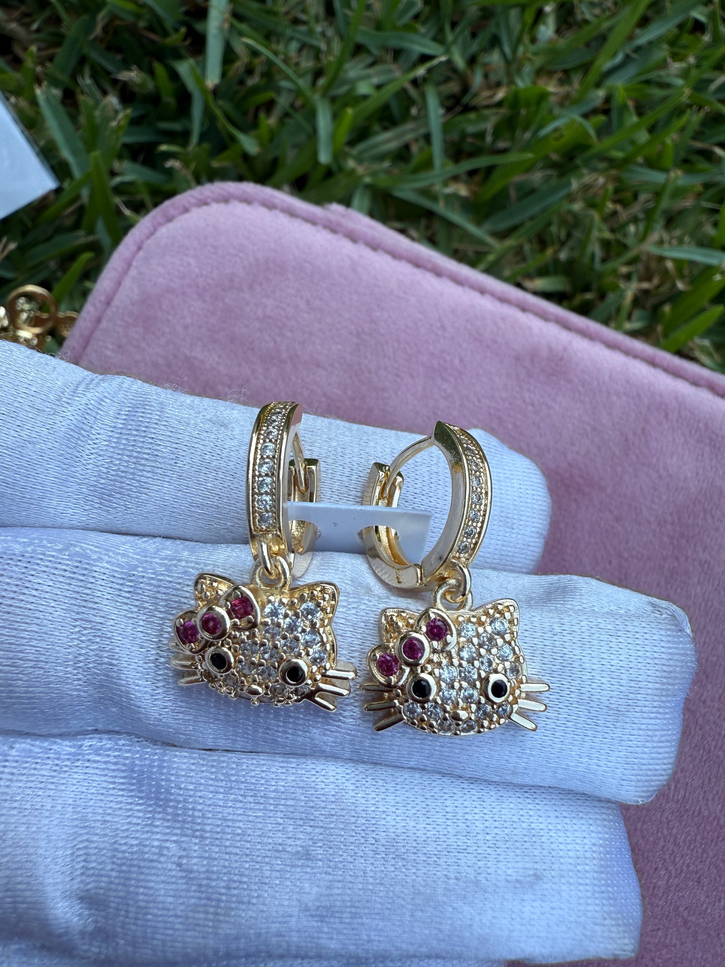 Cat Earrings Set