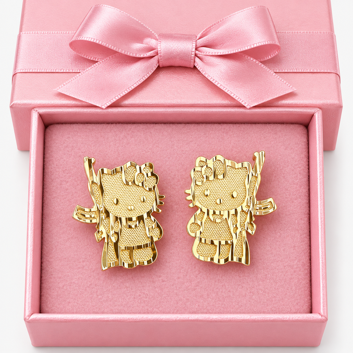 Soldier Kitty - Gangster Kitty Earrings