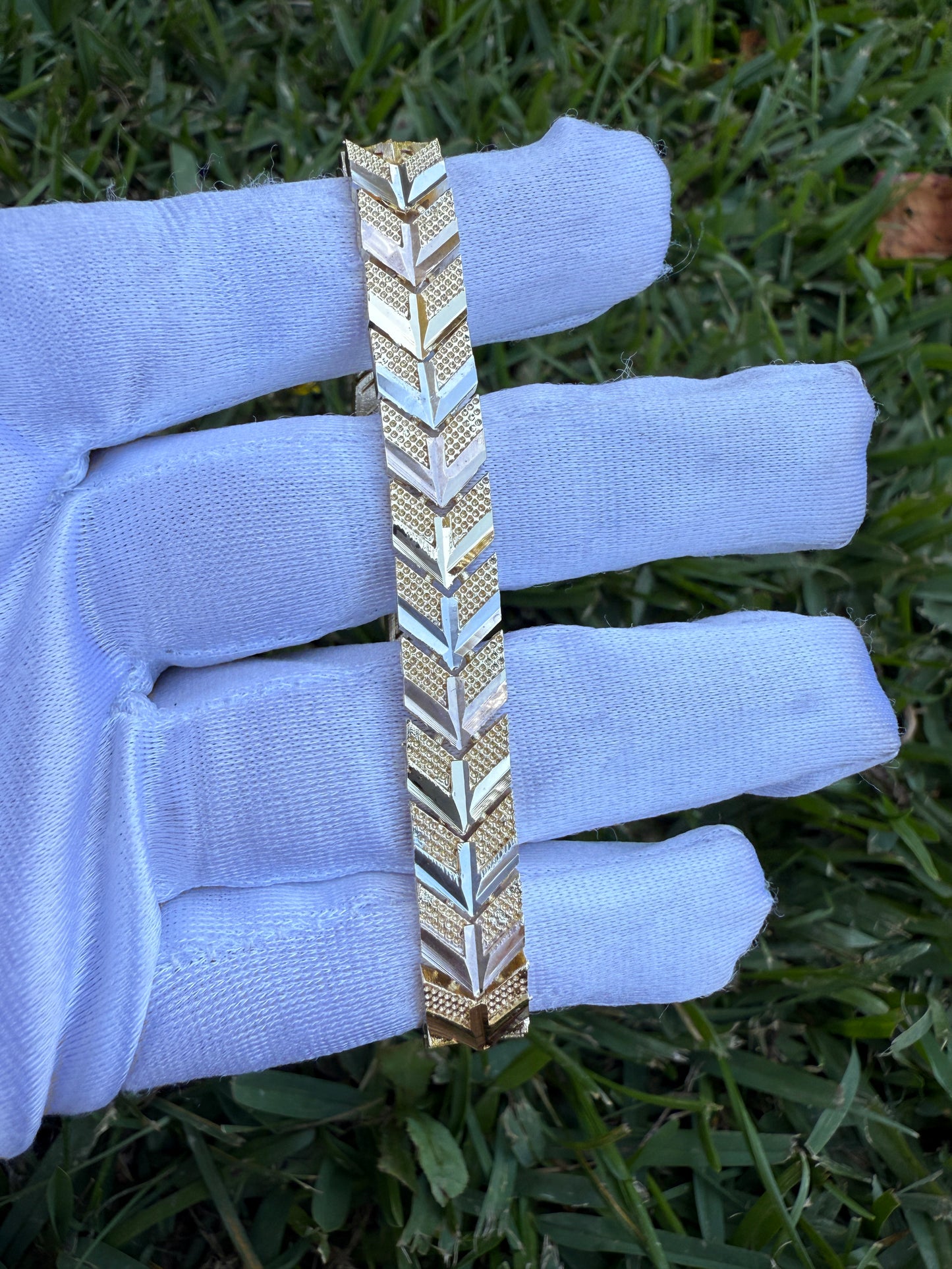Elegant Bracelets Tricolor Gold Plated