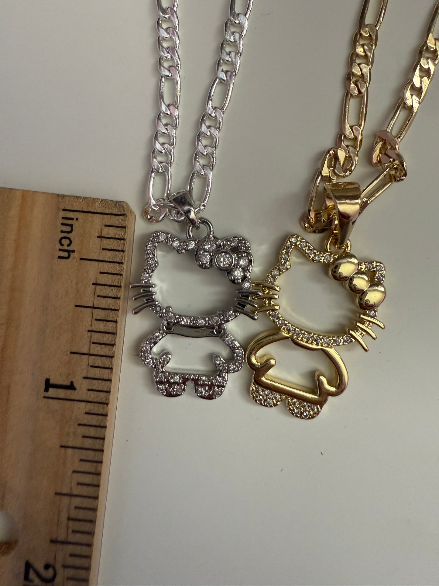 Cat Full Body Necklace Kitty Necklace