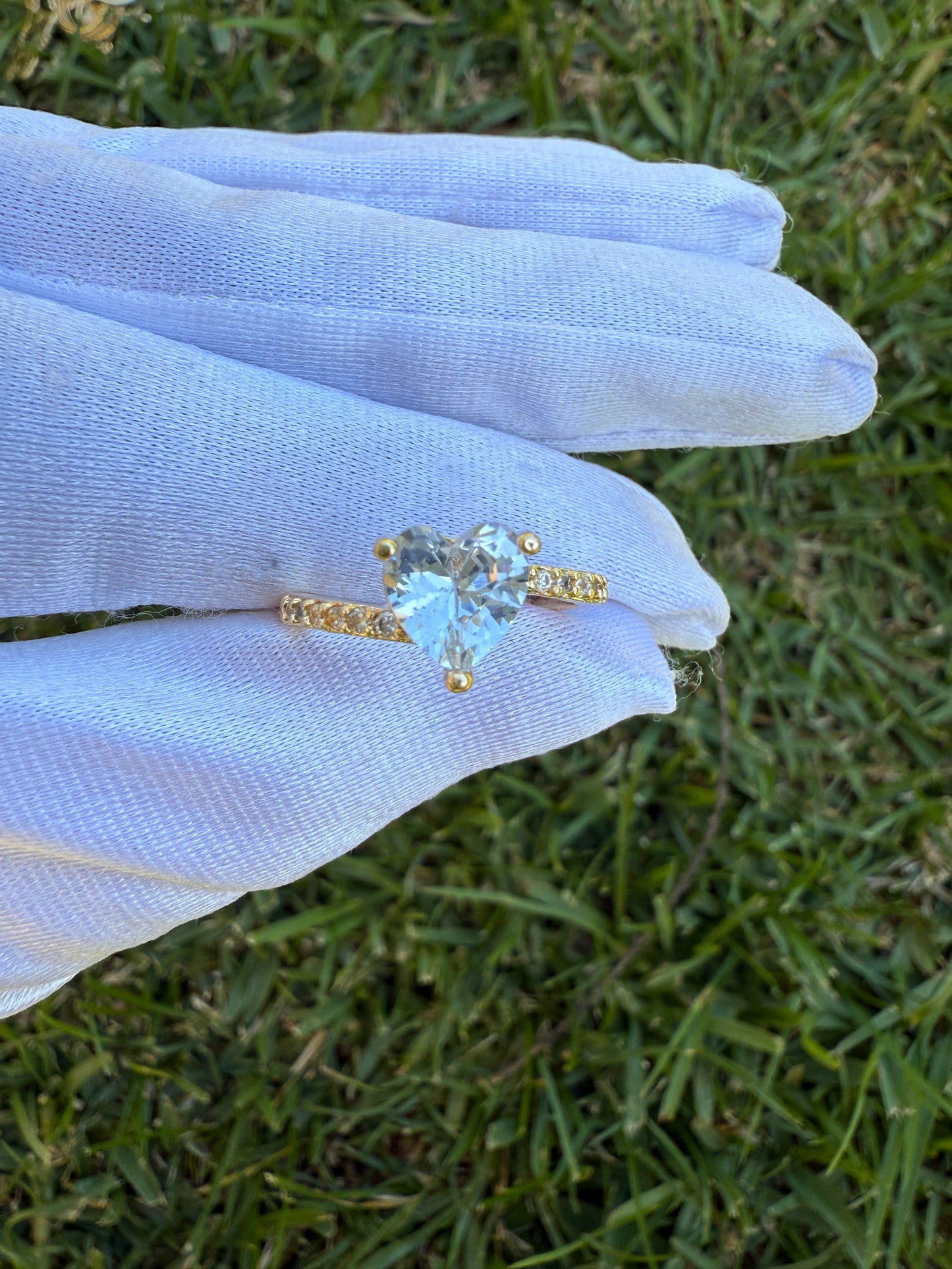 Heart Ring Adjustable for her - Promise -Engagement Ring