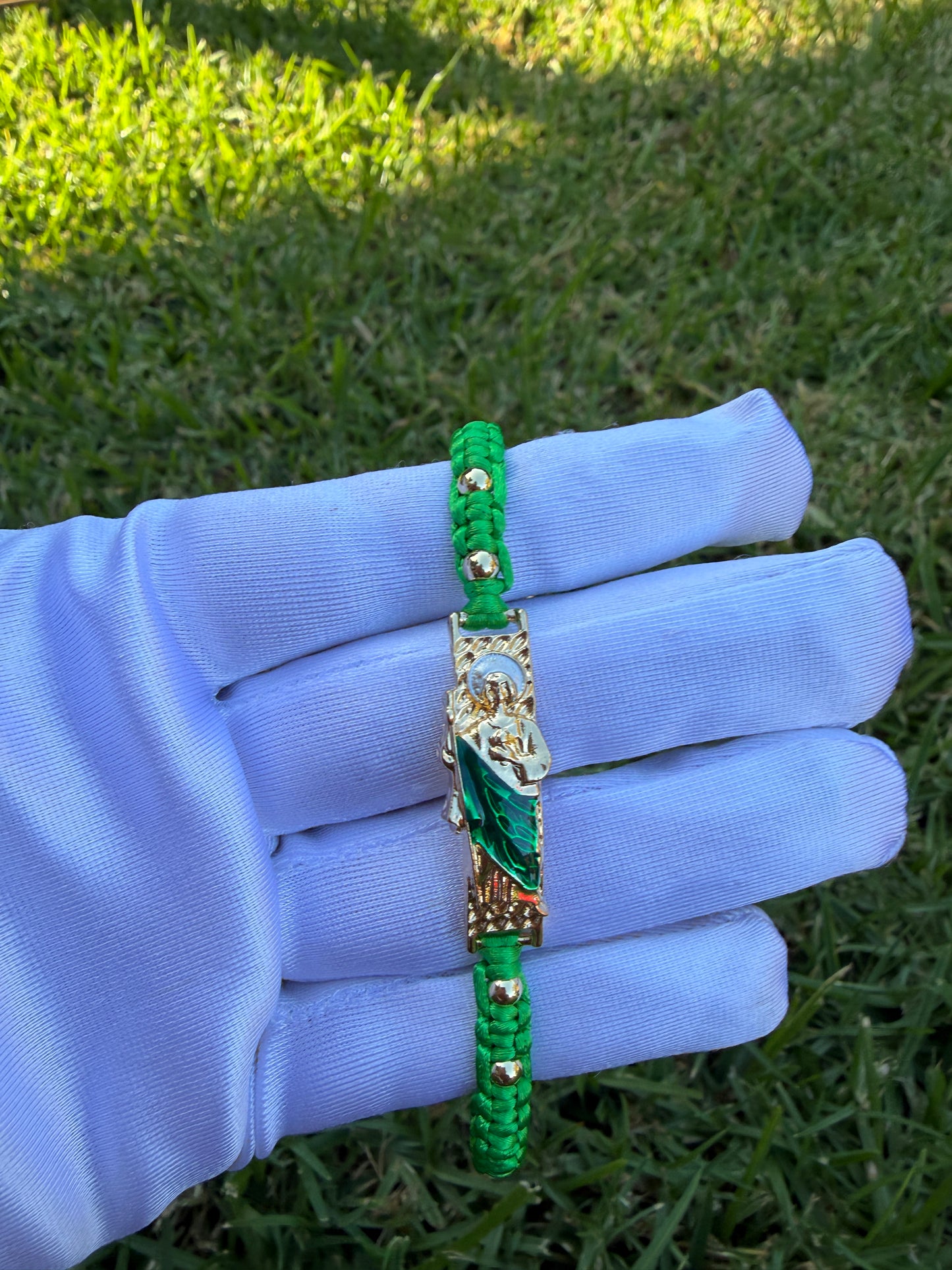 St Jude Rope Bracelet Adjustable
