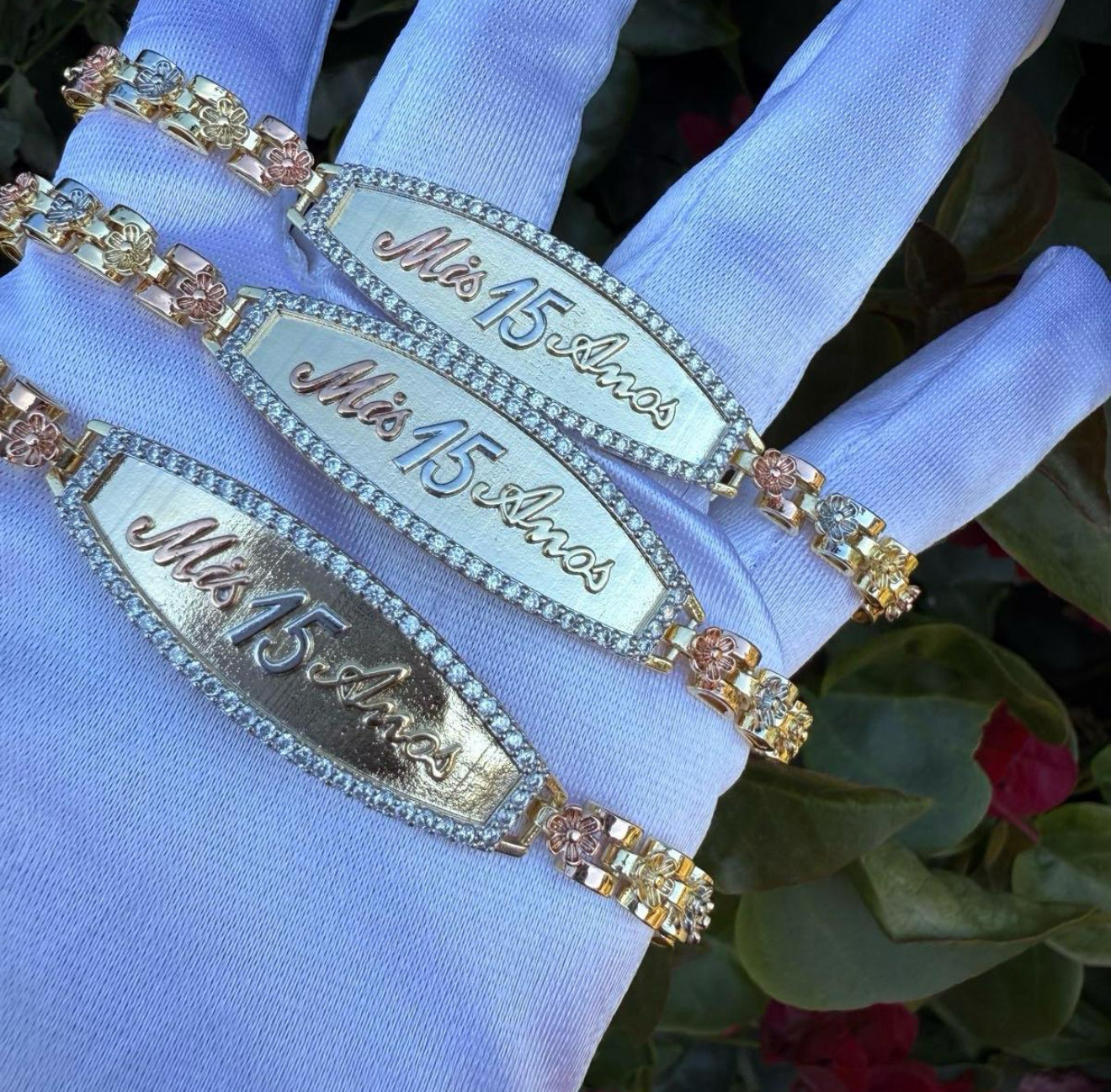 15 años Jewelry- 15era Ring, Bracelet , Earrings Quinceñera Set