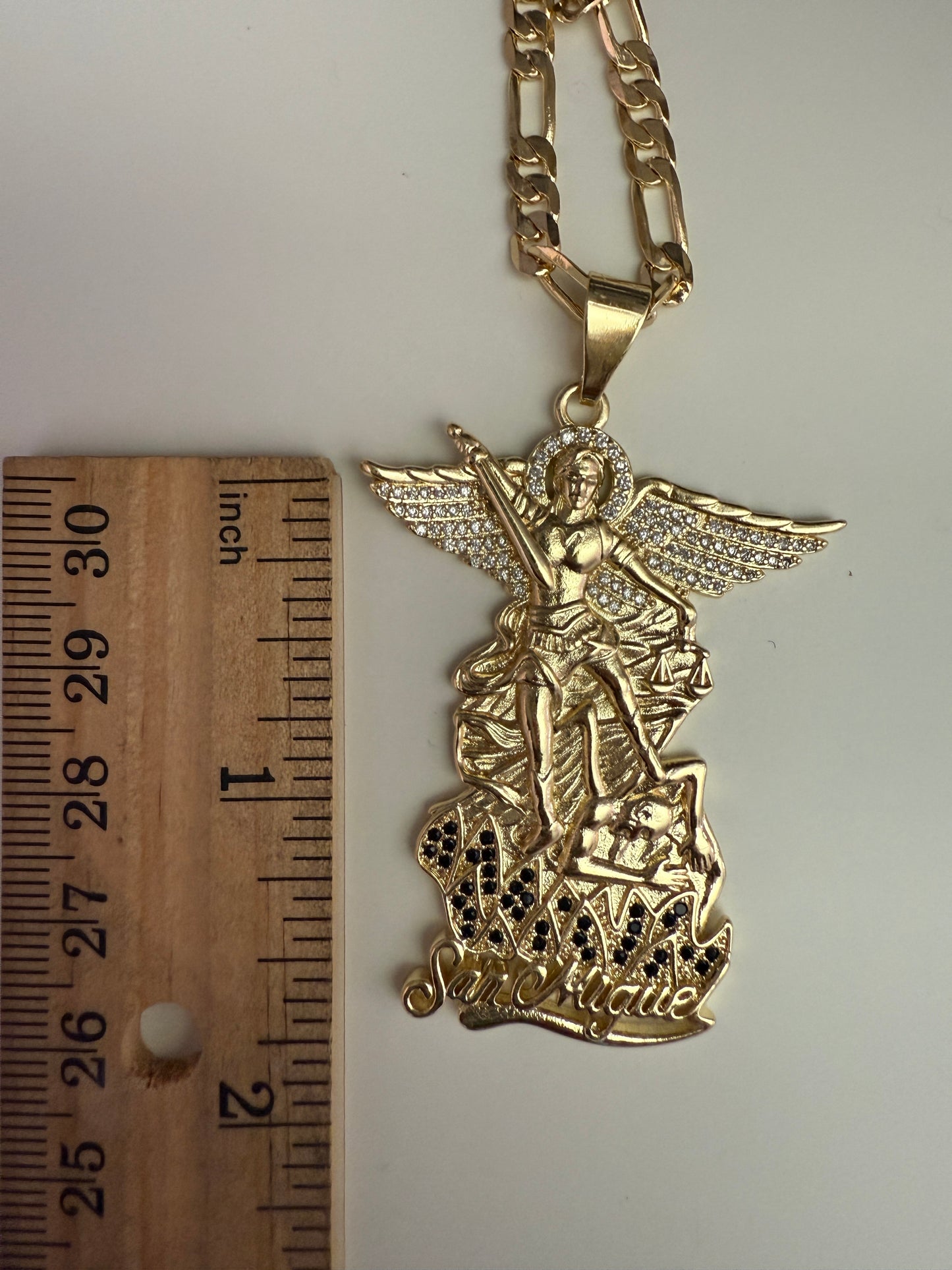 St Michael Archangel Necklace San Miguel Arcangel