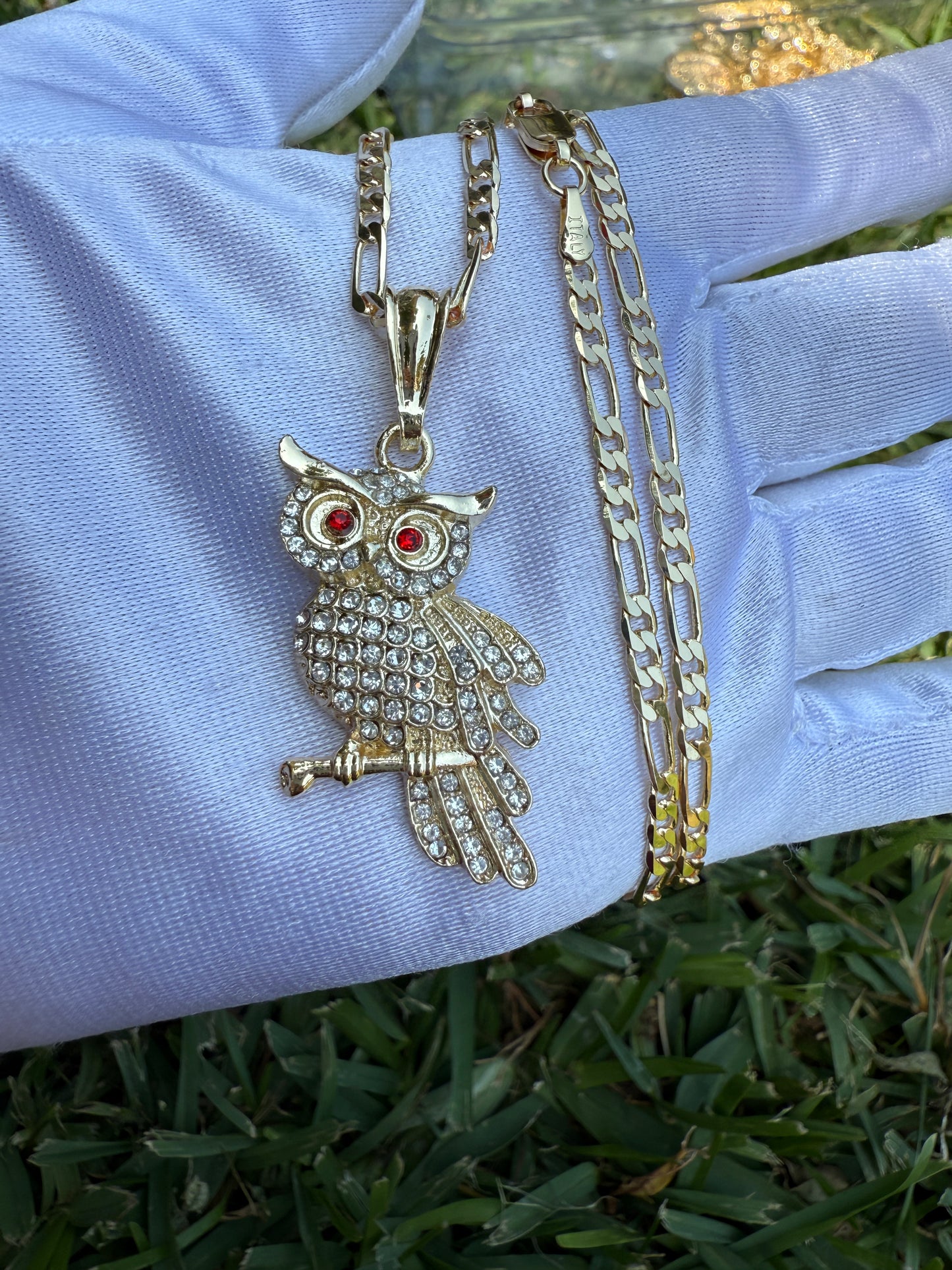 Turtle, elephant and Owl Necklace symbols for wisdom, wealth, good fortune