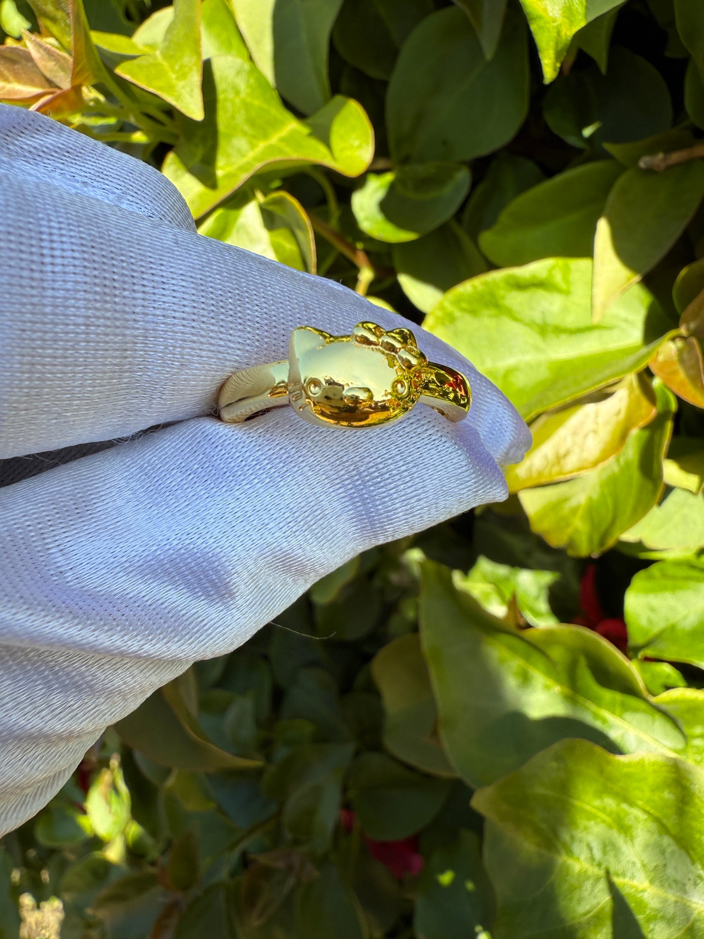 Cat Ring Adjustable - Kitty Ring Designs