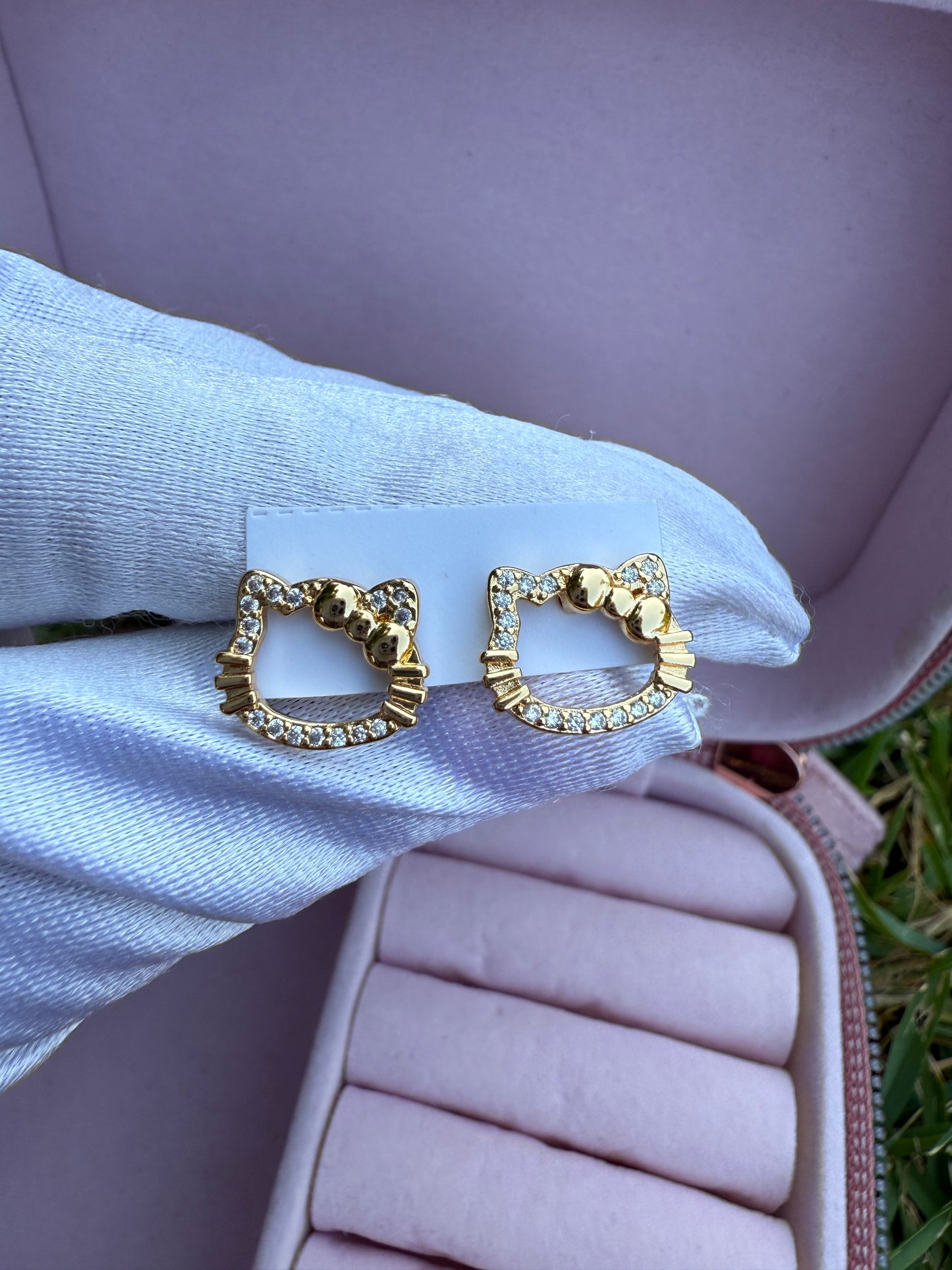 Cat Earrings Set