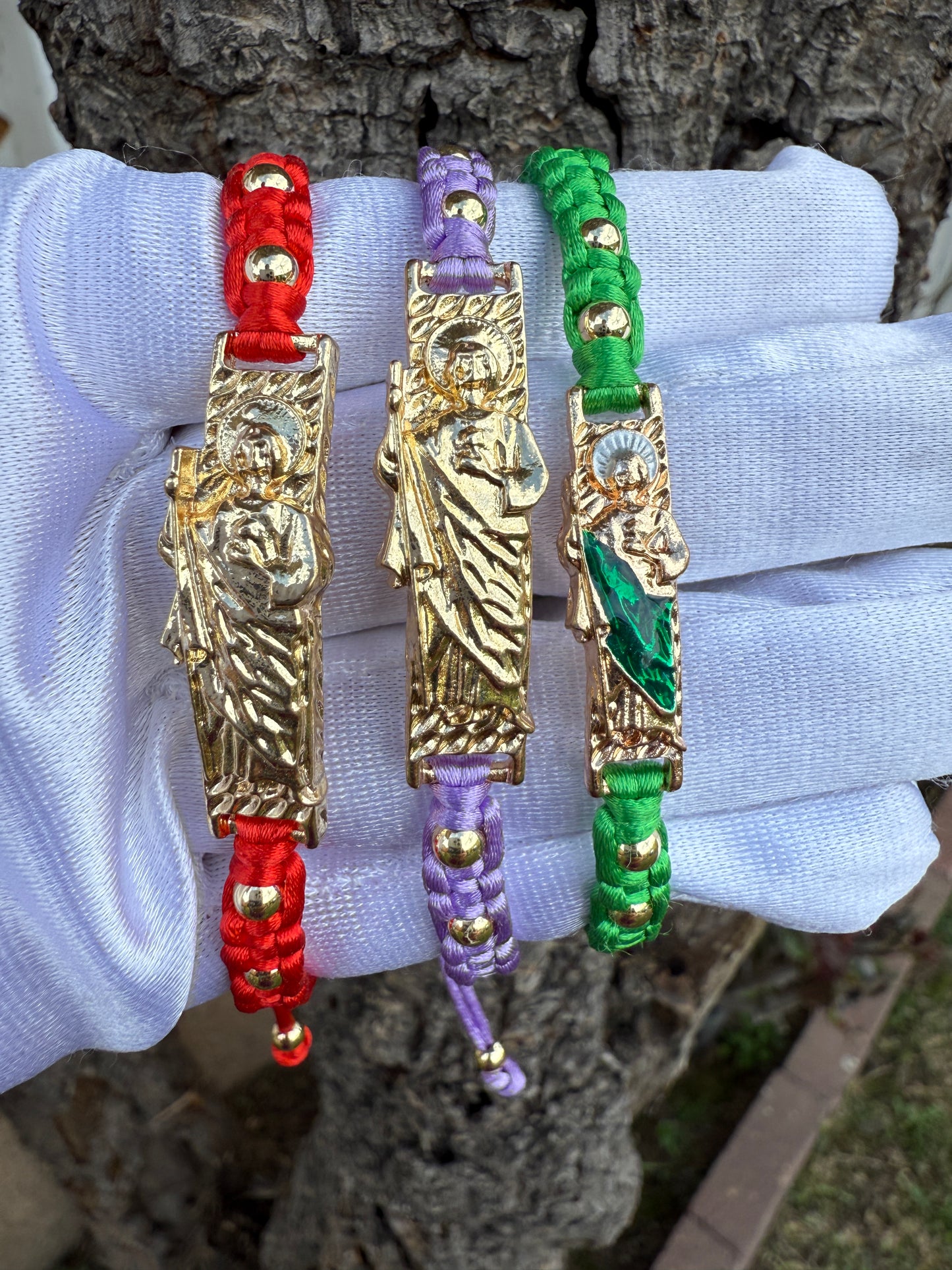 St Jude Rope Bracelet Adjustable