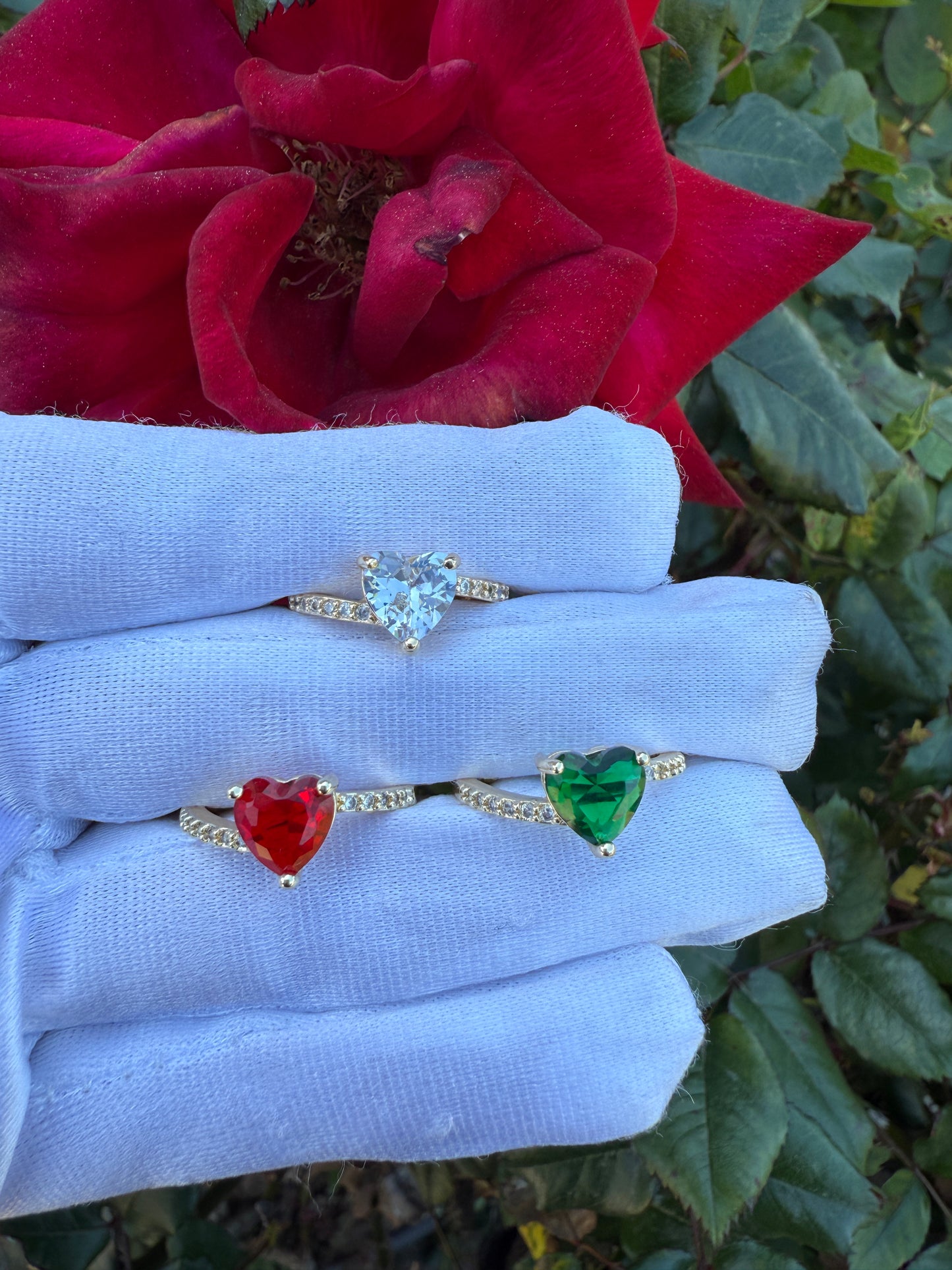 Heart Ring Adjustable for her - Promise -Engagement Ring