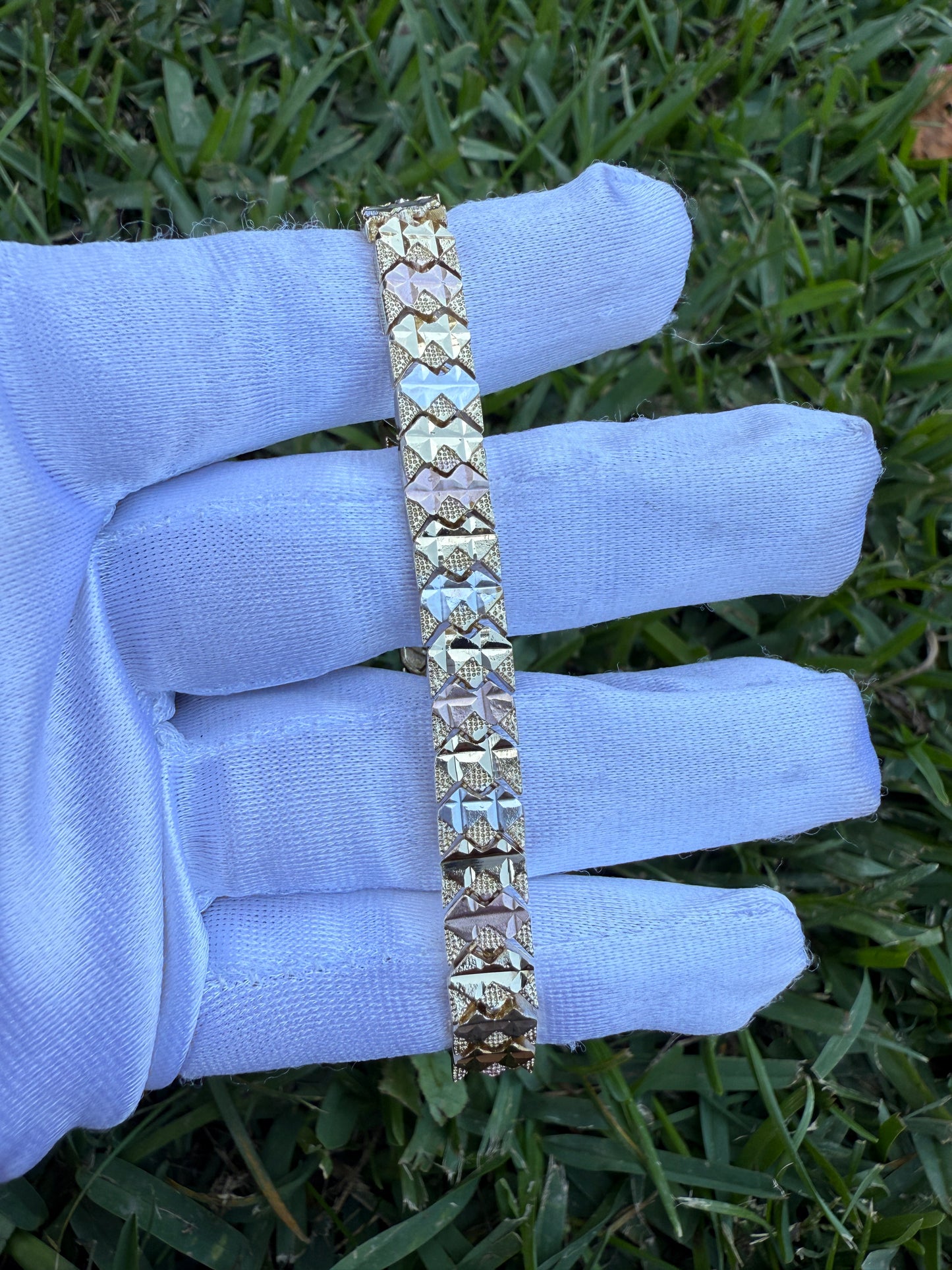 Elegant Bracelets Tricolor Gold Plated