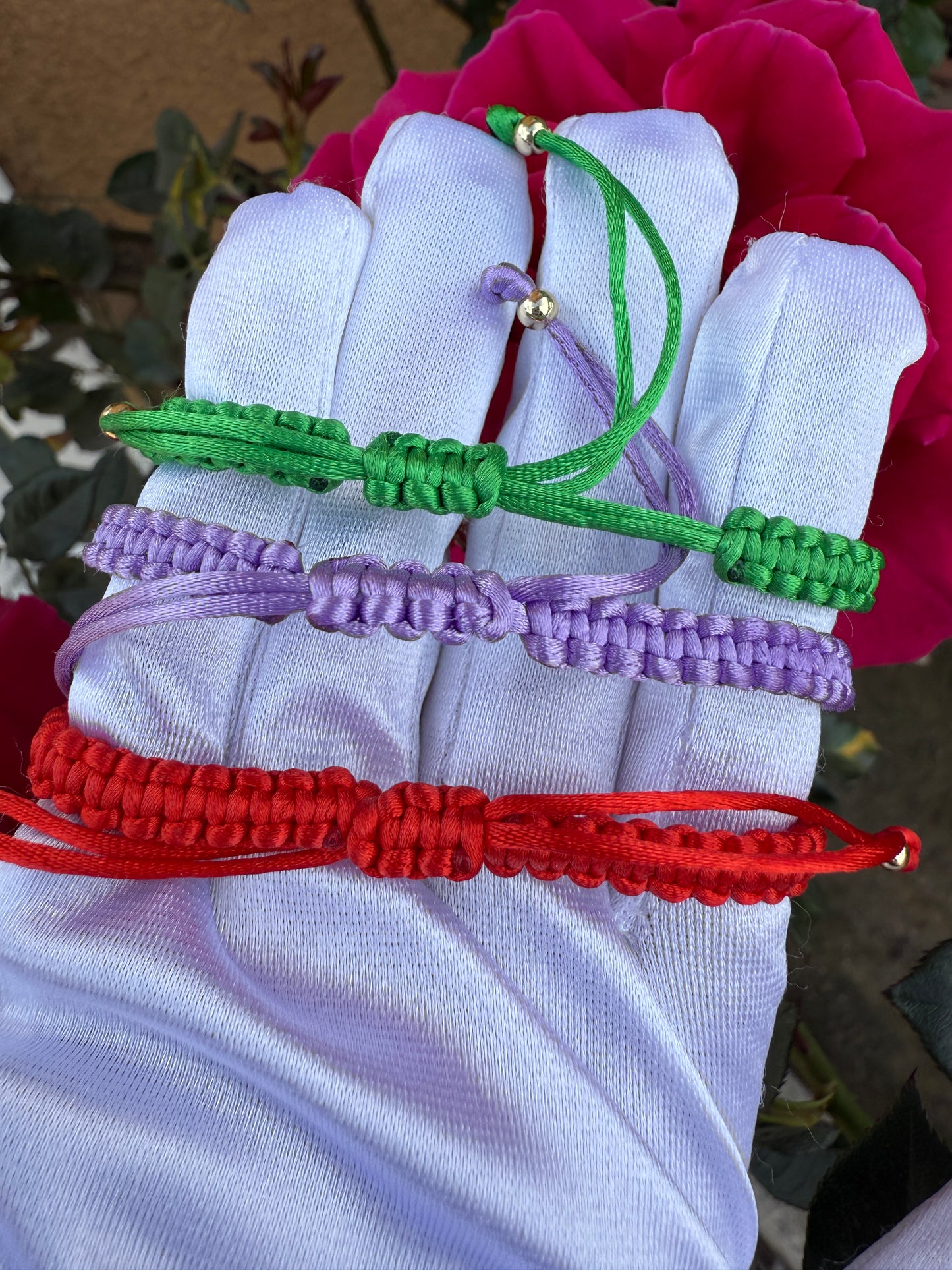 St Jude Rope Bracelet Adjustable