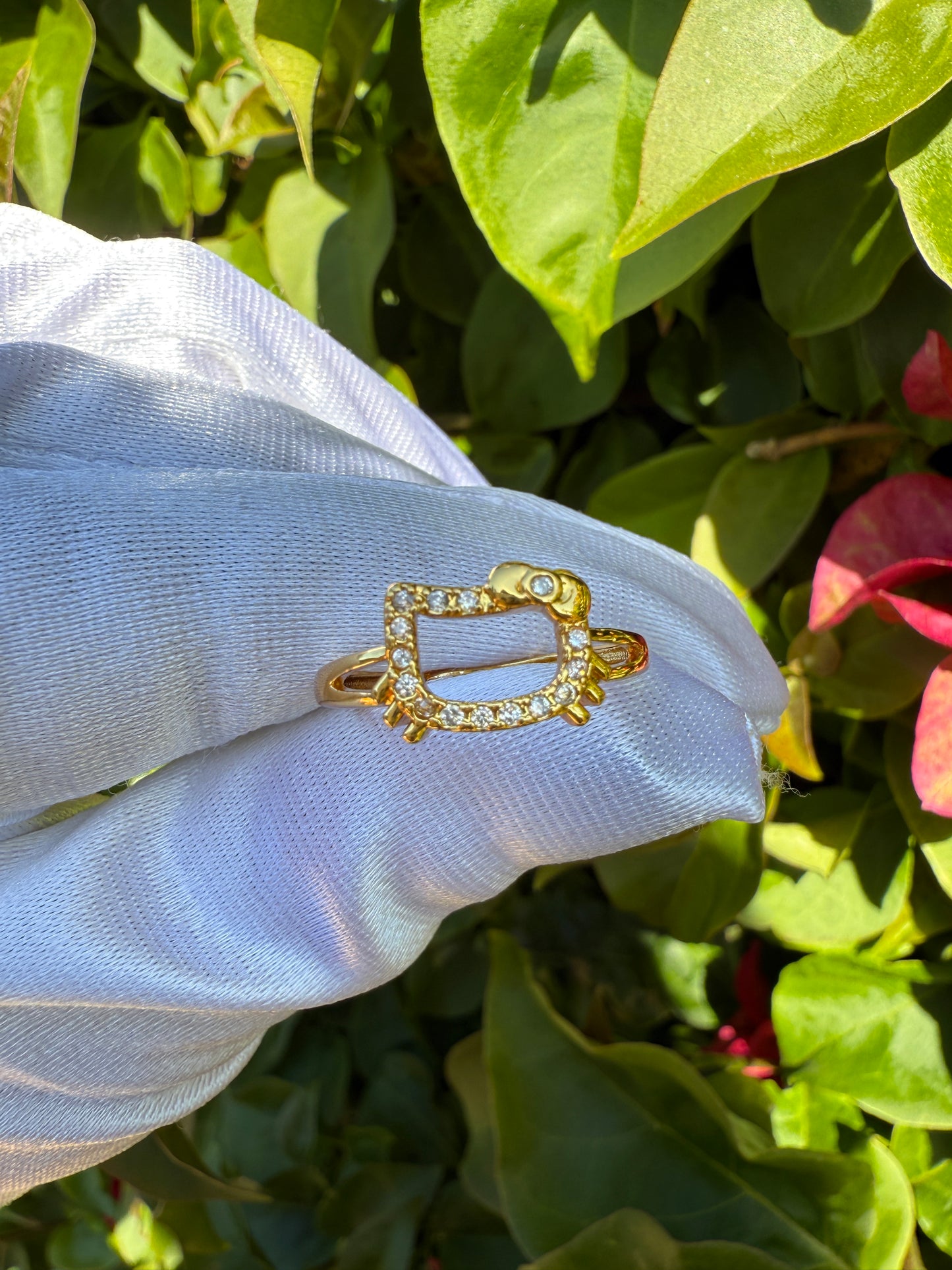 Cat Ring Adjustable - Kitty Ring Designs