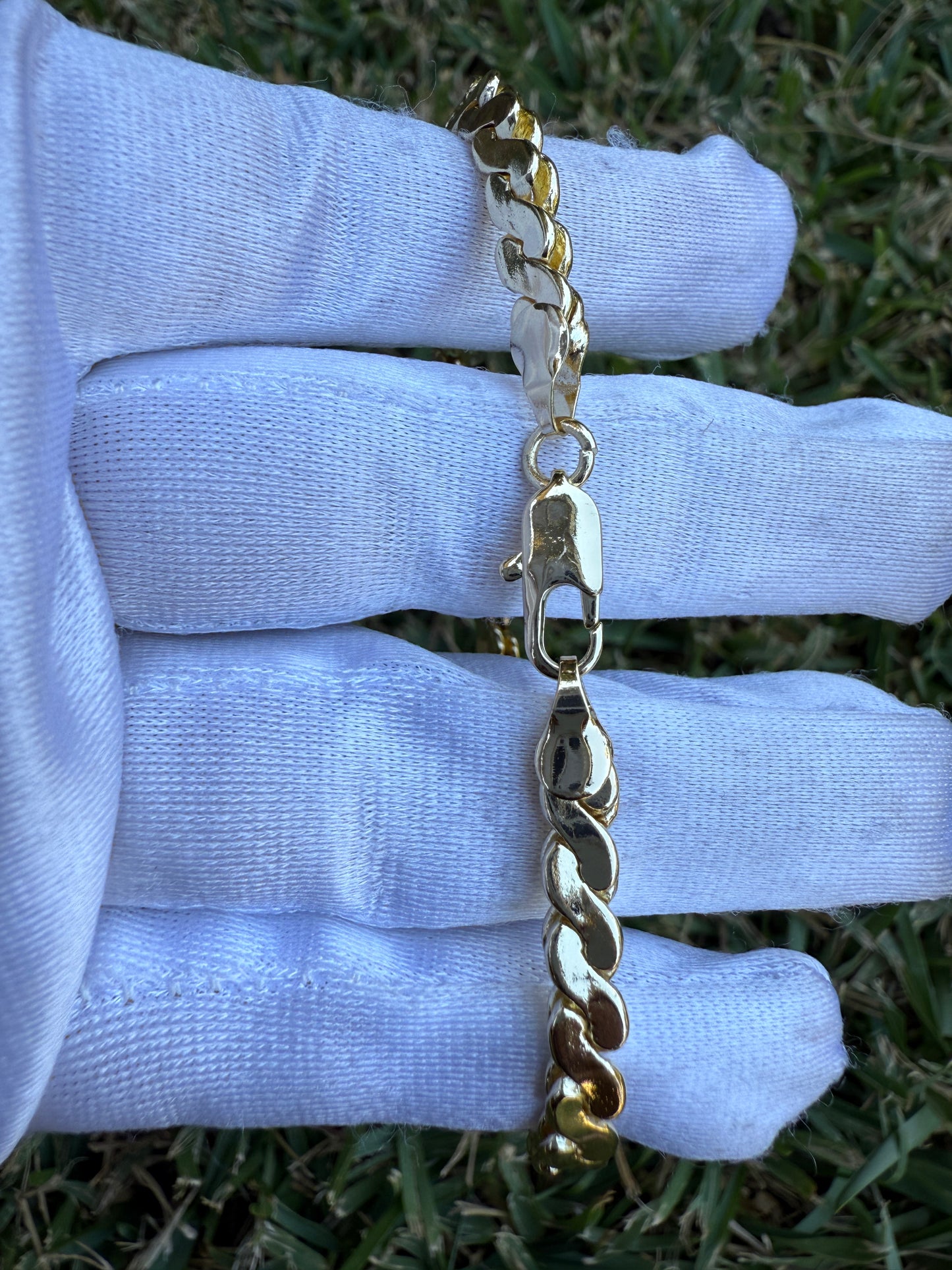 Bracelet Gold Plated 8”
