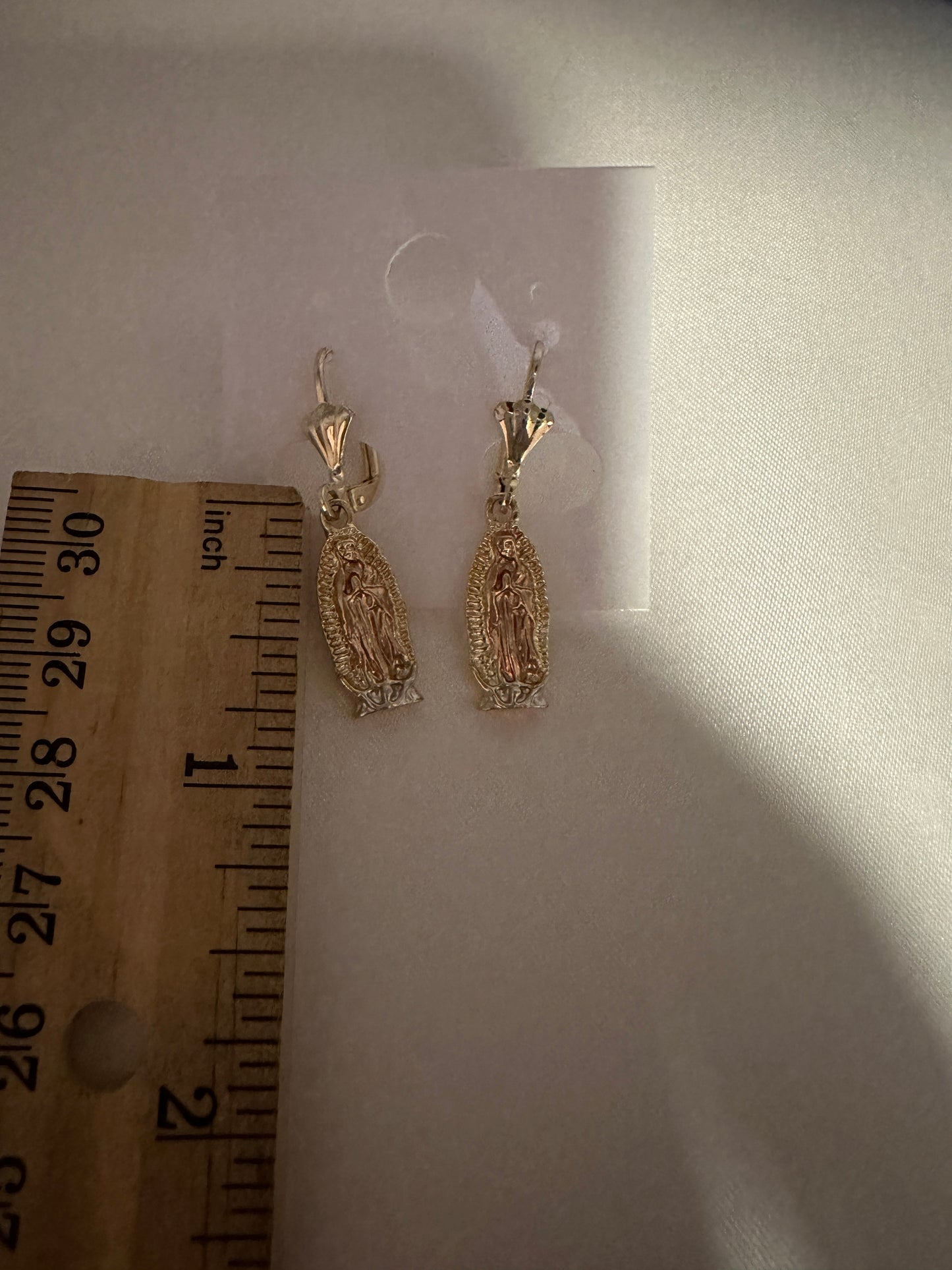 “Blessed” Virgin Earrings Set Tricolor