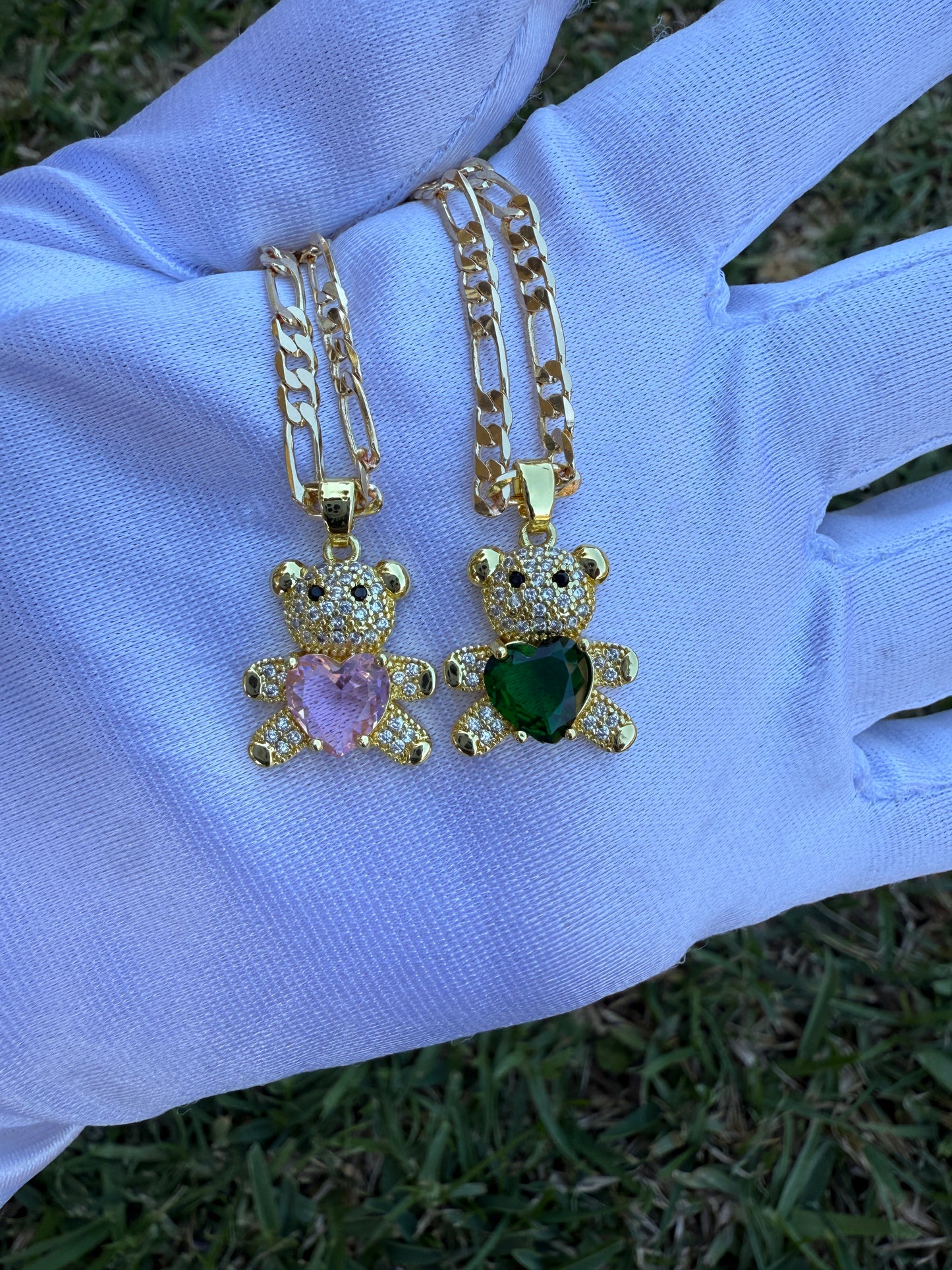 “My Bear” Necklace with Chain