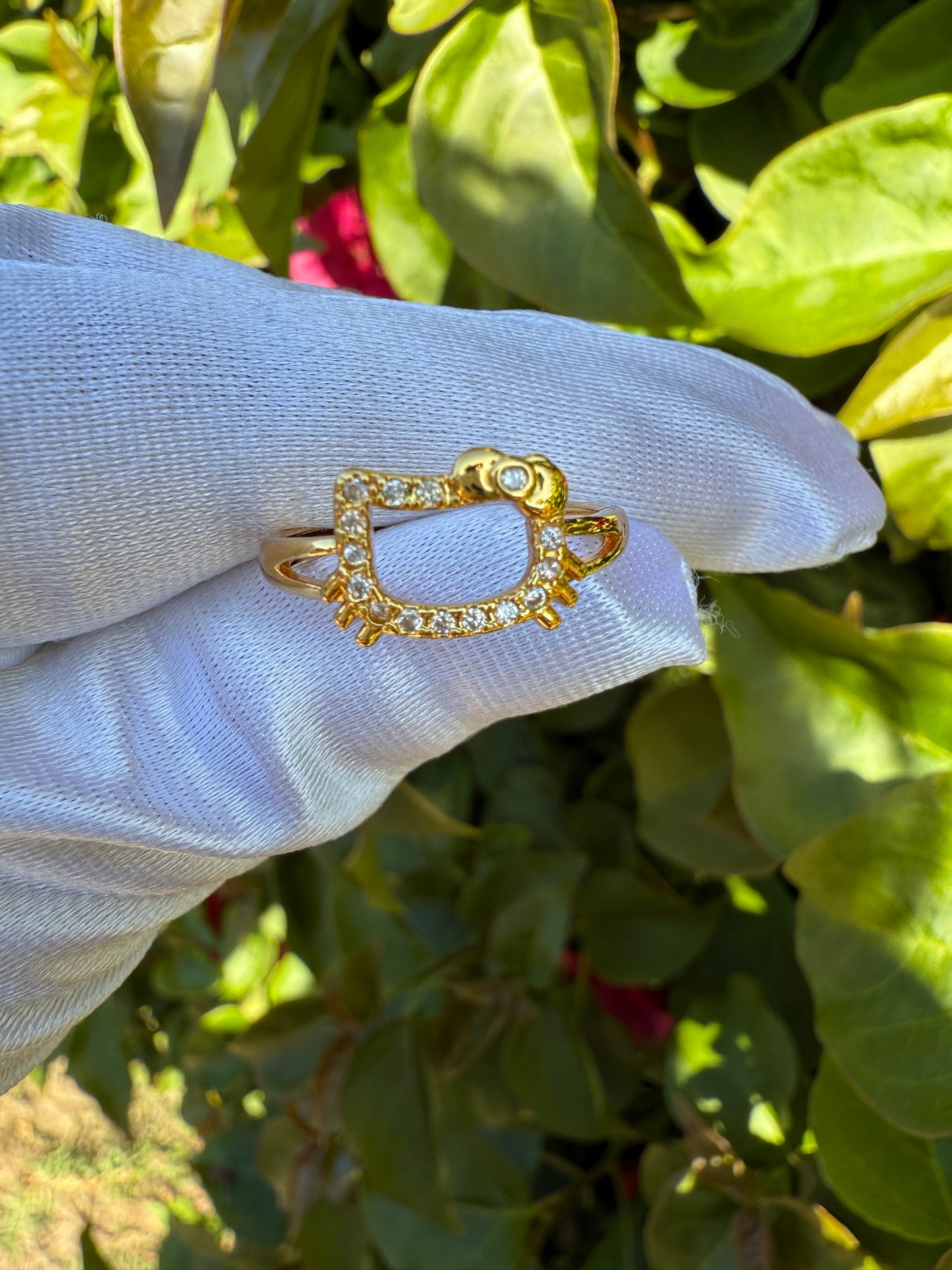 Cat Ring Adjustable - Kitty Ring Designs