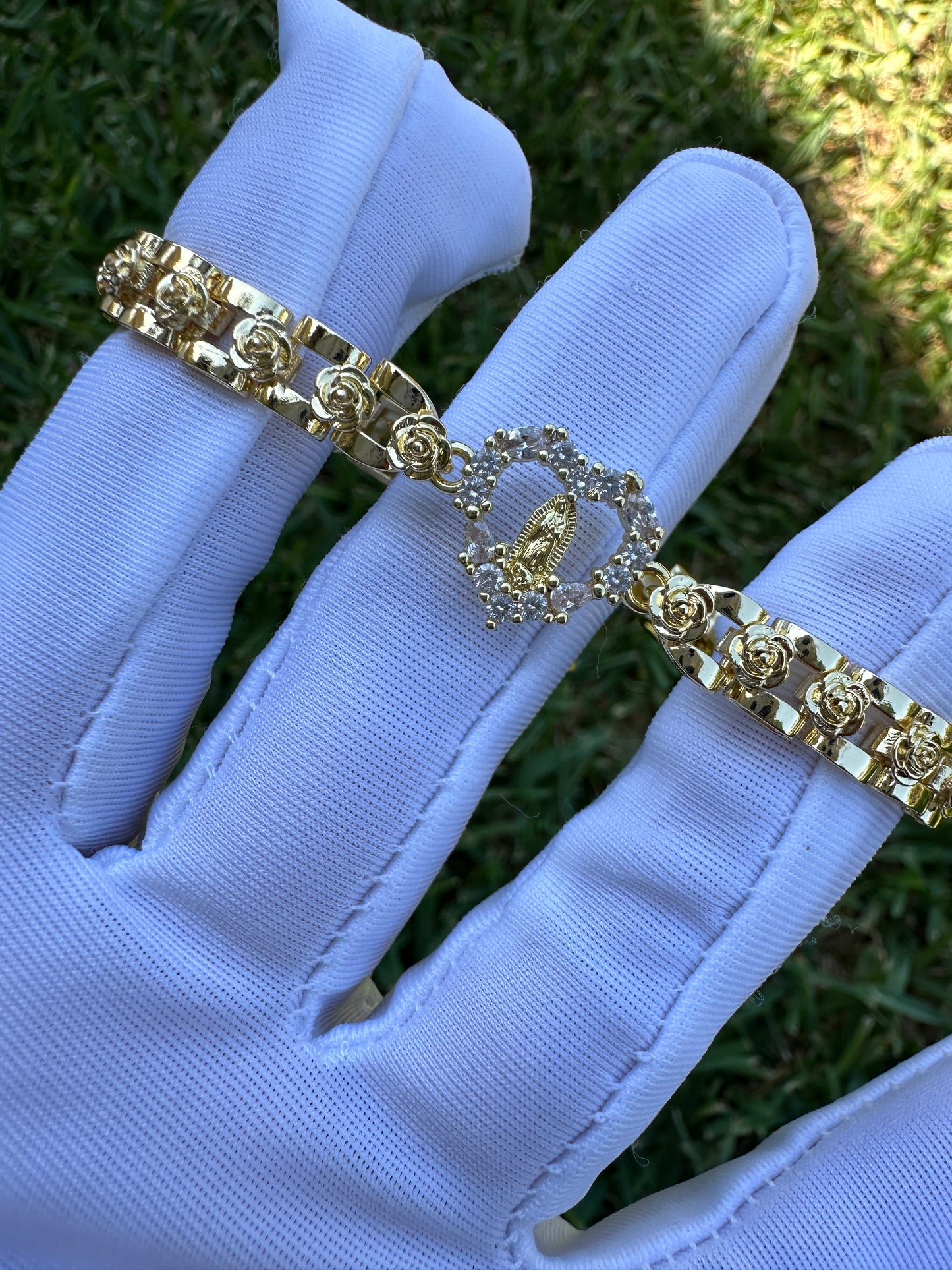 Heart Virgin Mary Bracelet