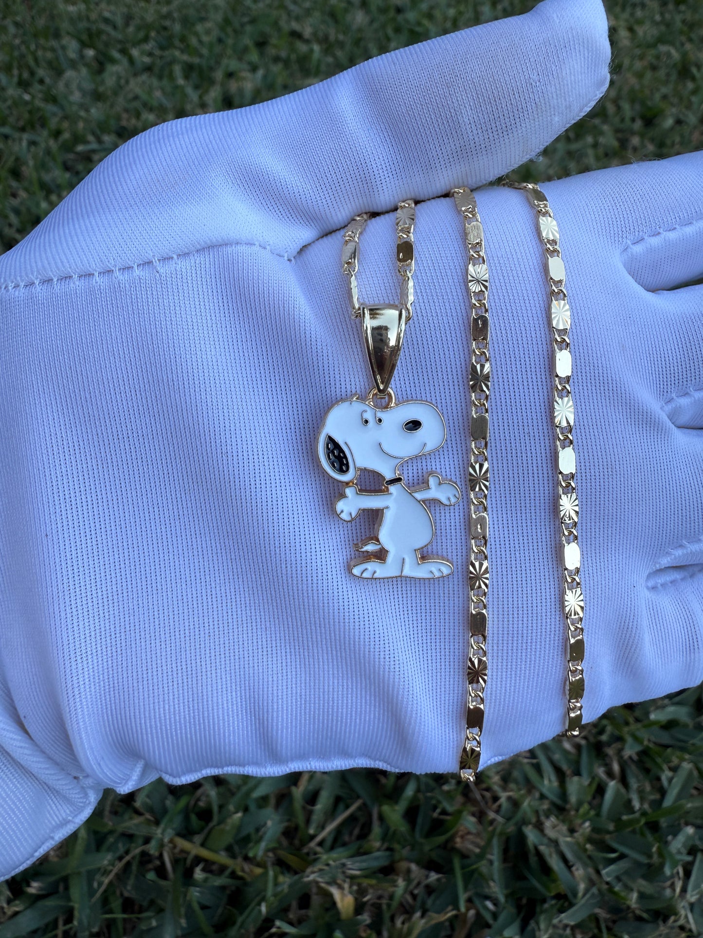 Dog - necklace -Cartoon Dog