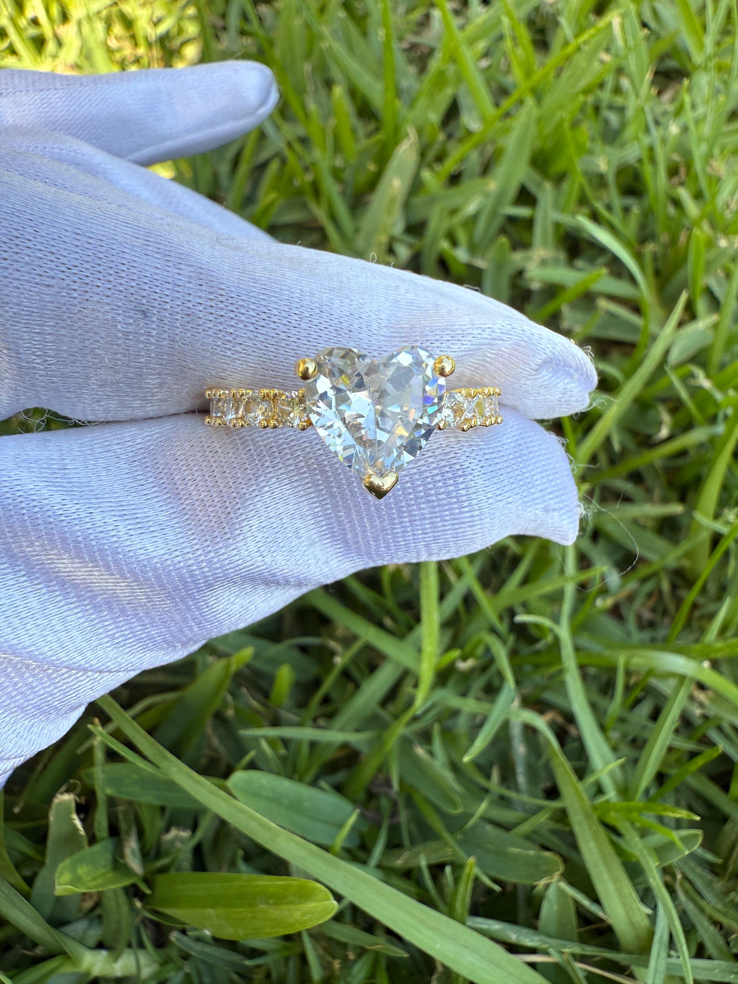 Heart Ring Adjustable for her - Promise -Engagement Ring