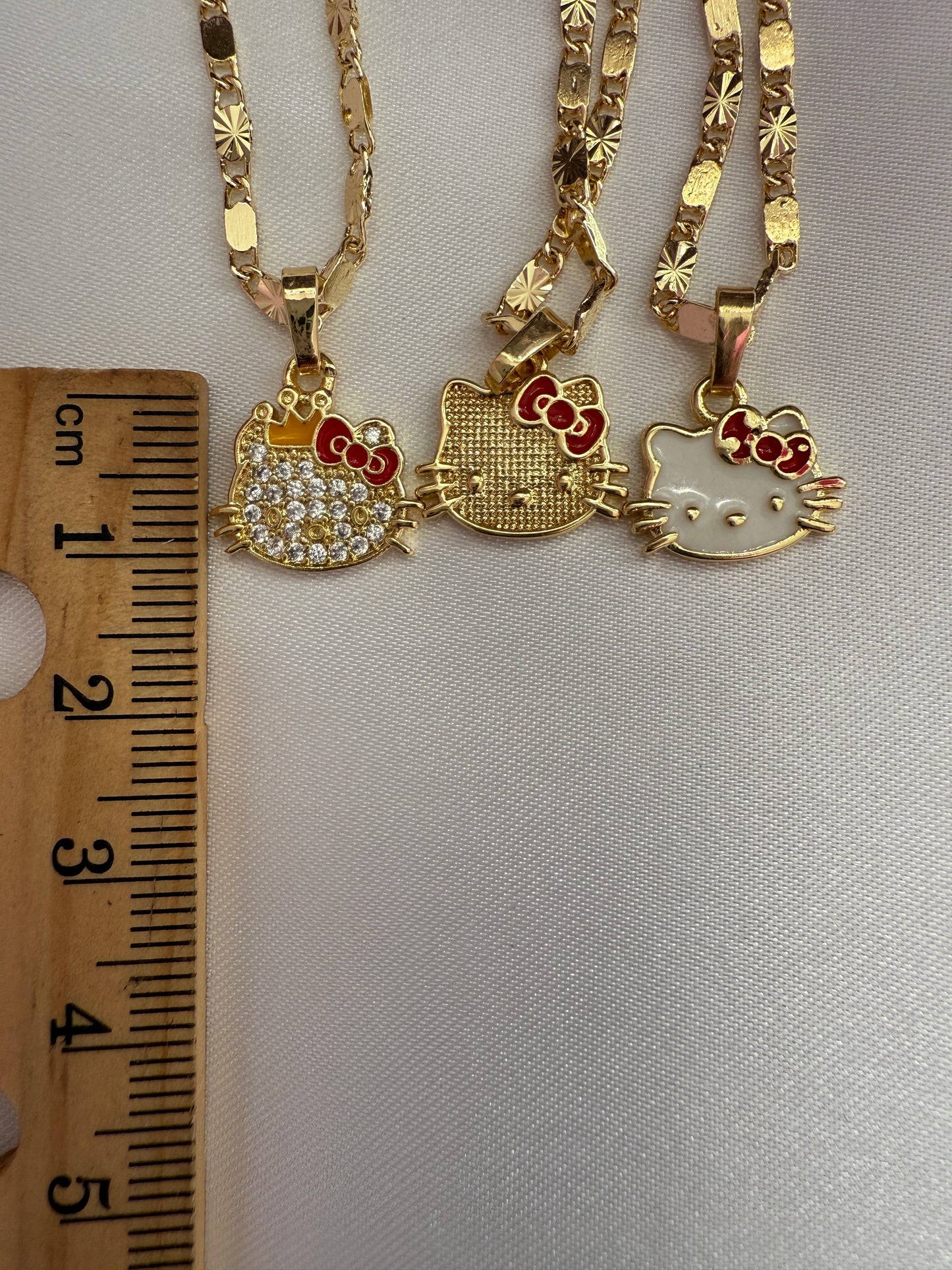 Small Cat Necklace with Chain Kitty Jewelry