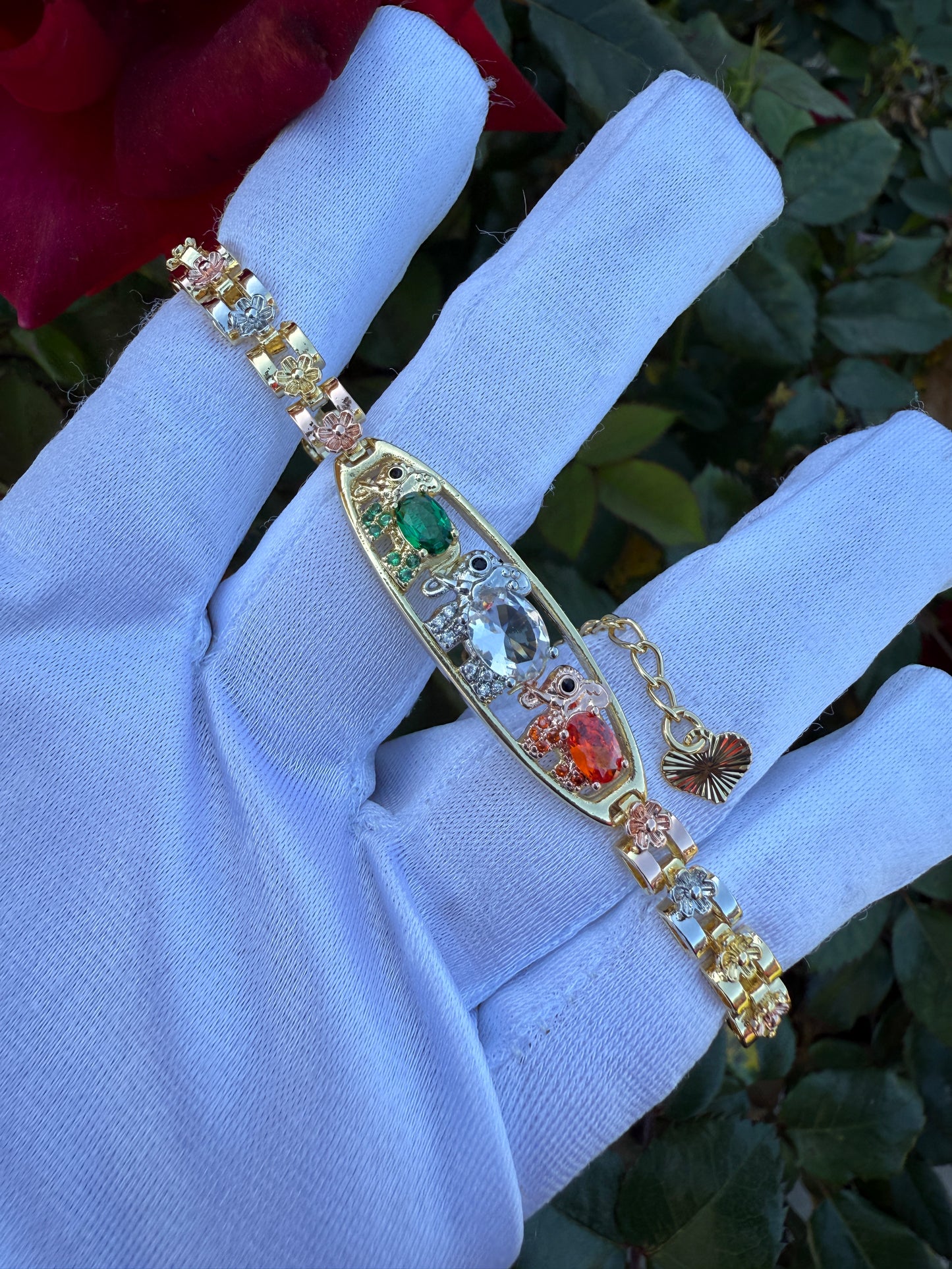 Wealth, Wisdom, Knowledge Good Luck Bracelets, Elephant, Owl, 7 Powers