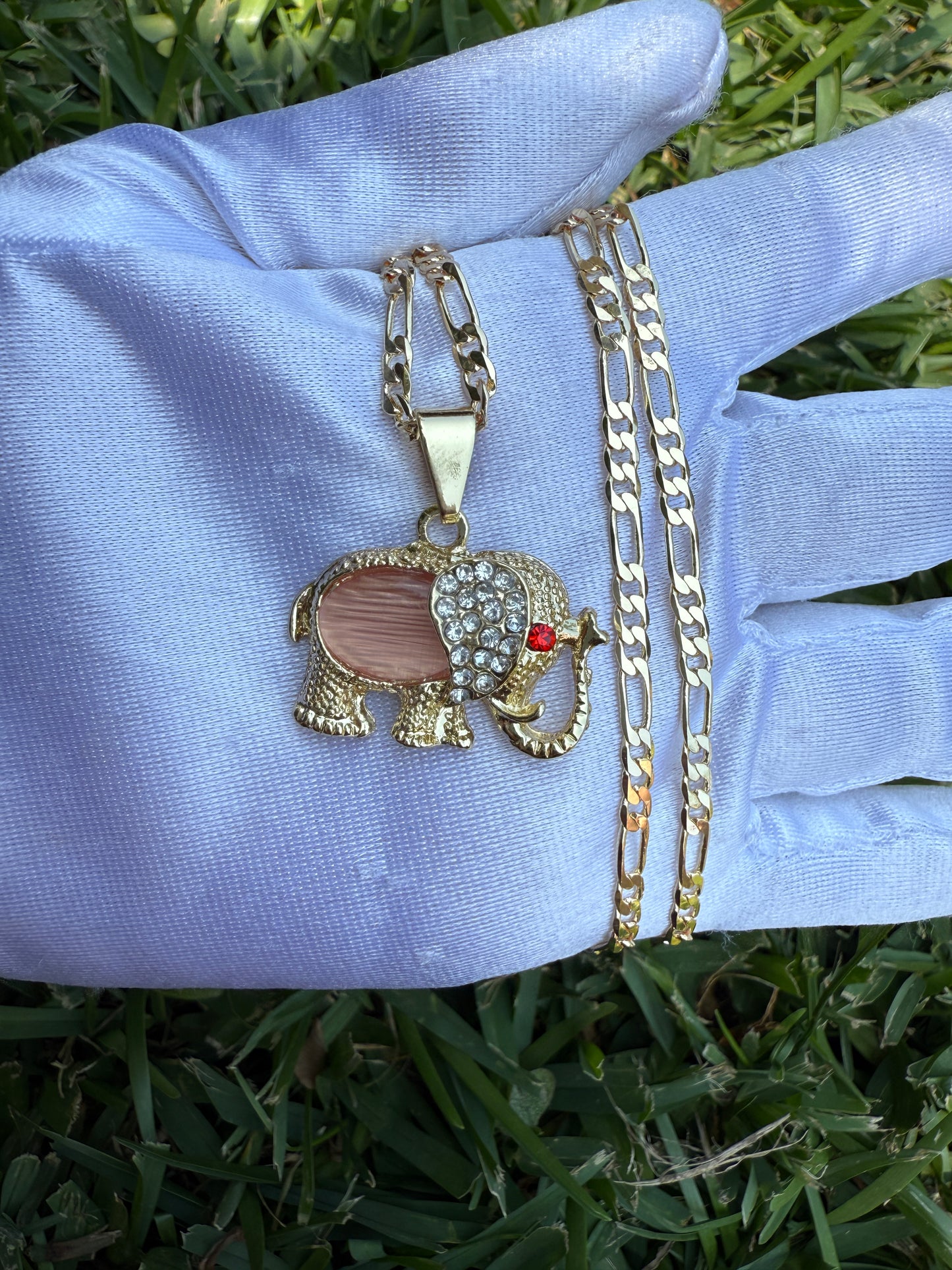 Turtle, elephant and Owl Necklace symbols for wisdom, wealth, good fortune