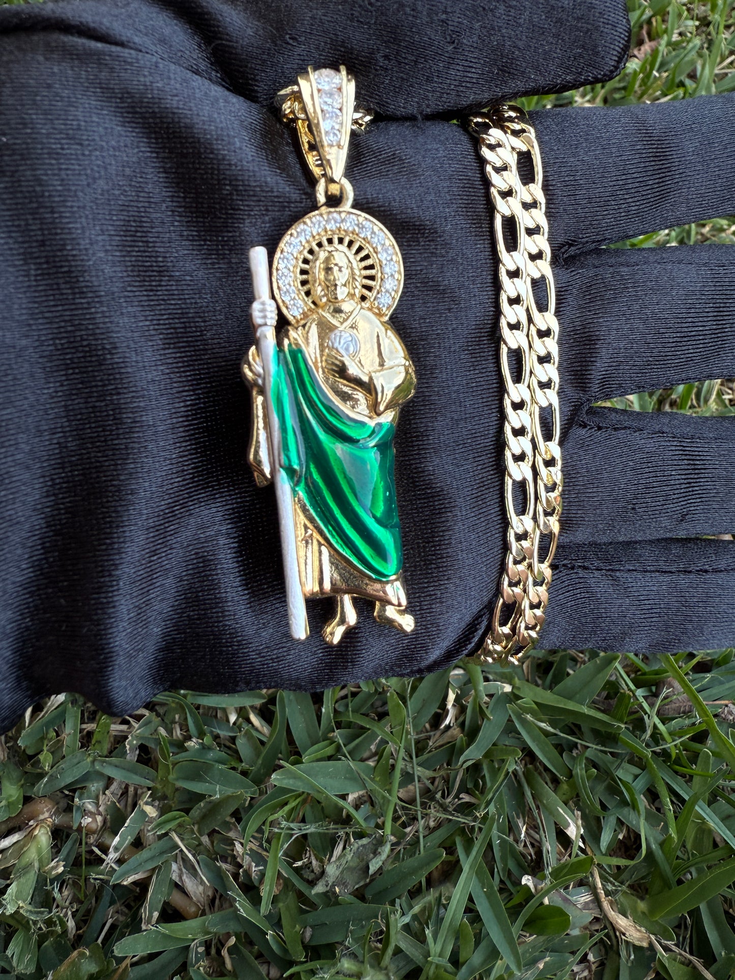 St Jude Statement Necklace San Judas Tadeo
