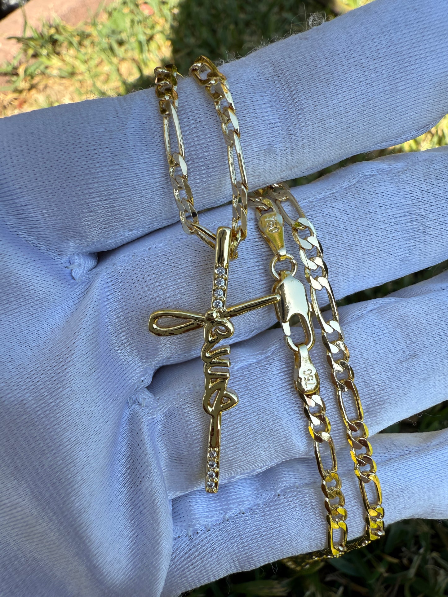 Love Necklace -Love Cross Necklace