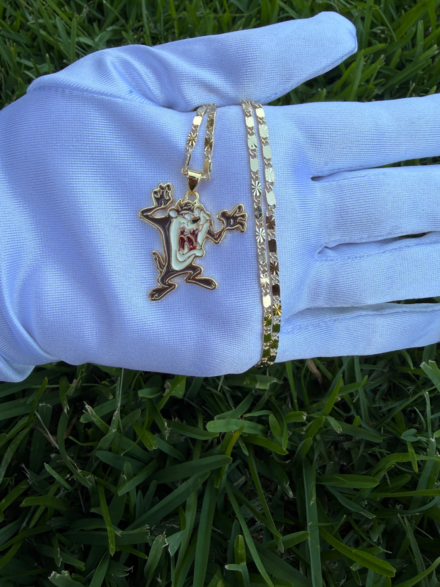 Taz-Tas Monster Necklace
