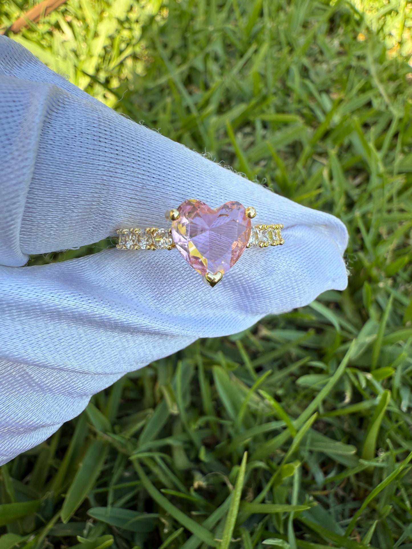 Heart Ring Adjustable for her - Promise -Engagement Ring