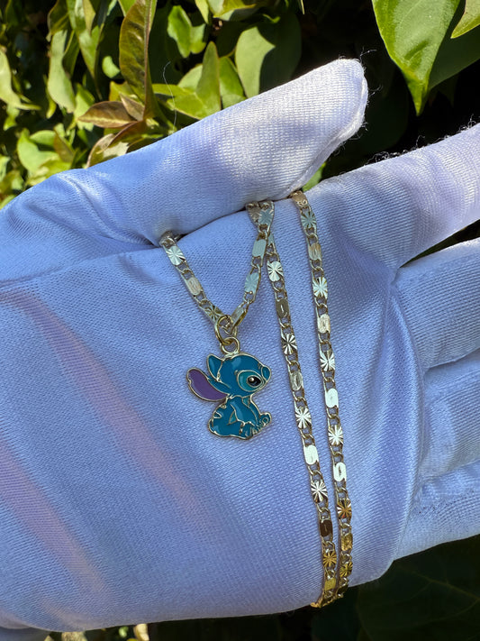 Stink Blue Necklace
