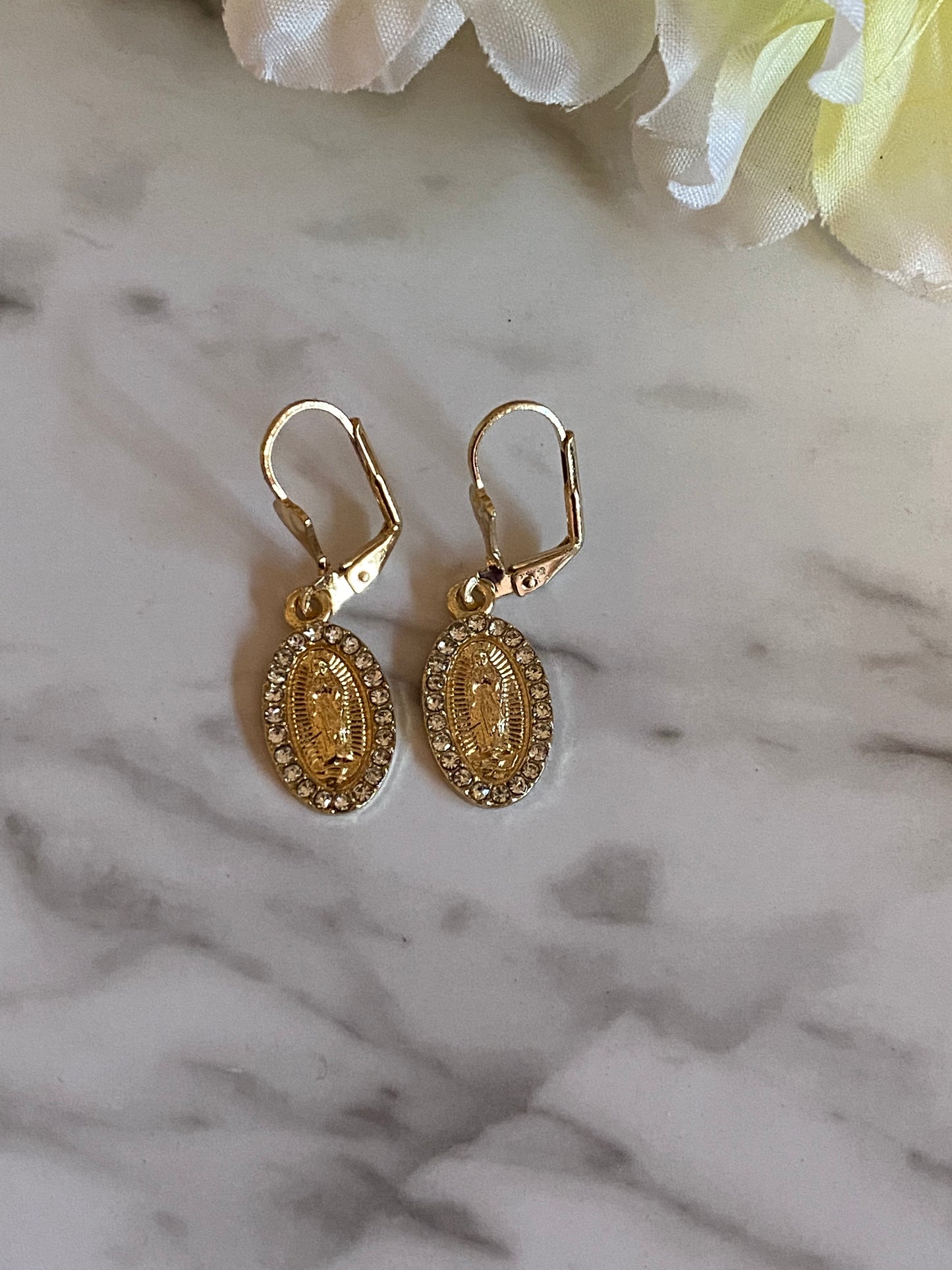 Virgin Earrings Set Gold Plated - VIRGENCITA earrings