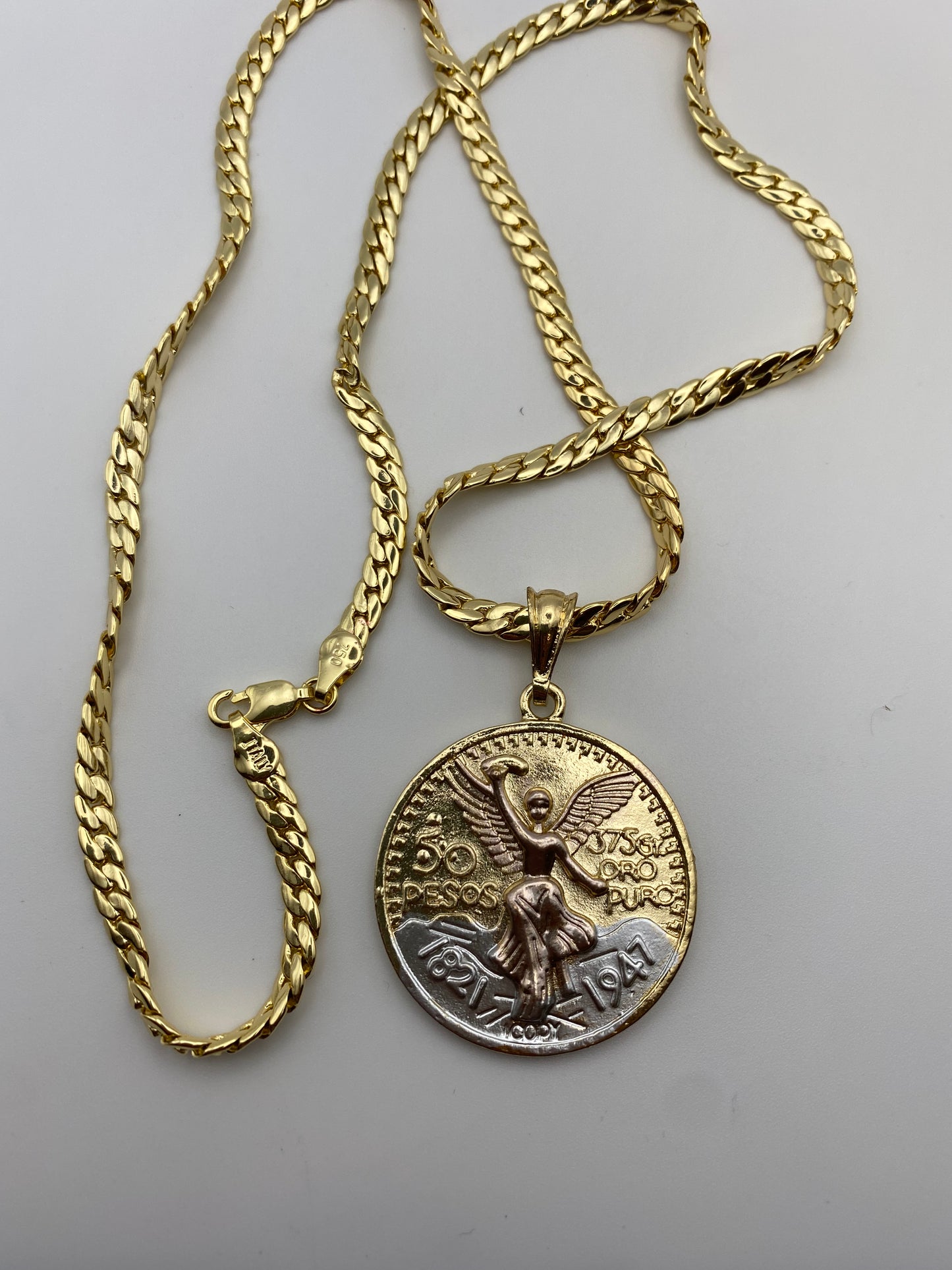 “El Centenario” Necklace -Gold Plated