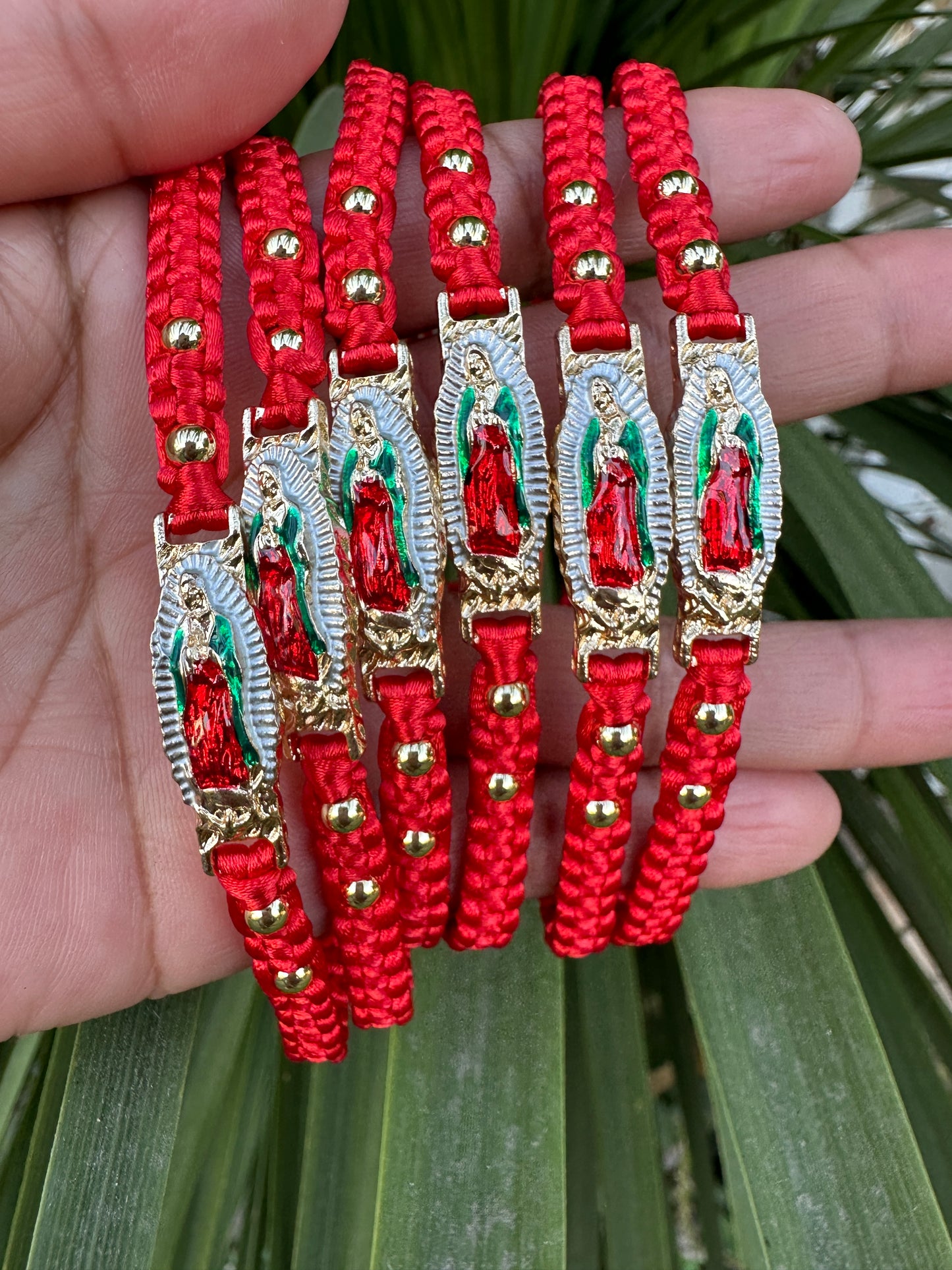 Virgen Bracelet- Our Lady of Guadalupe Adjustable Rope