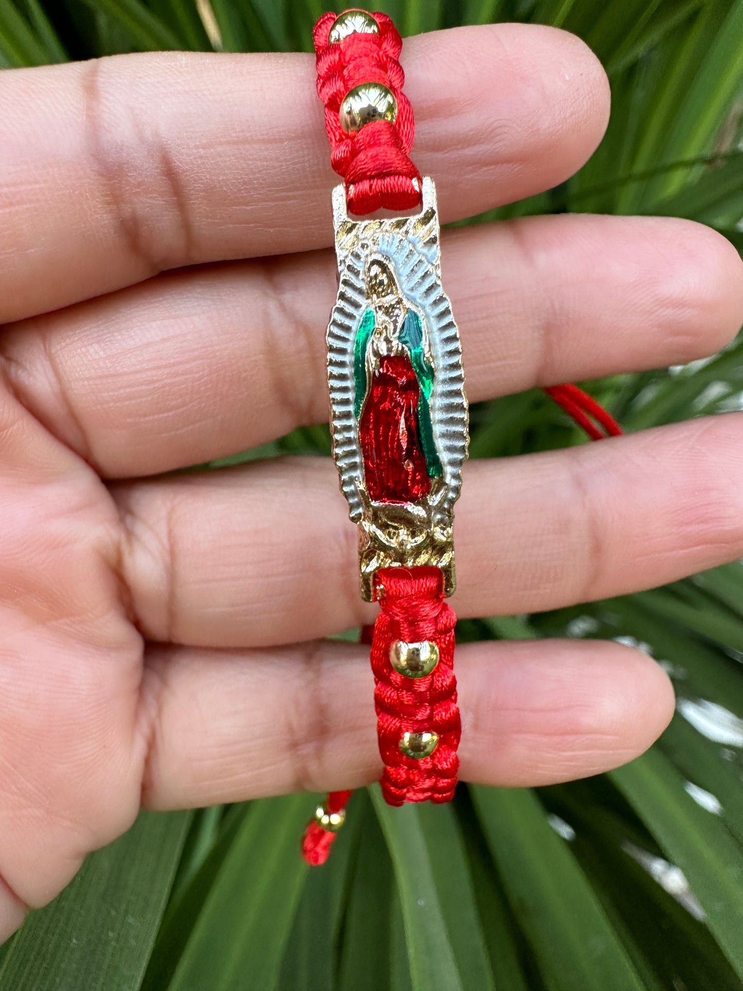 Virgen Bracelet- Our Lady of Guadalupe Adjustable Rope