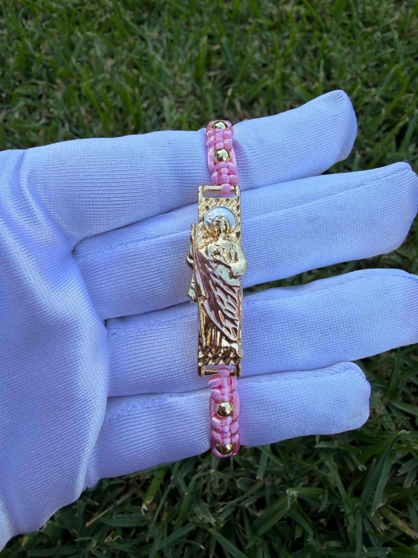 St Jude Rope Bracelet Adjustable