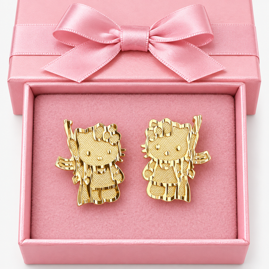 Soldier Kitty - Gangster Kitty Earrings