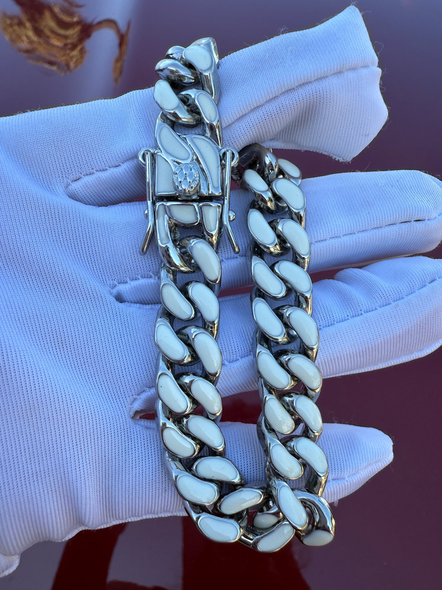 Men's Chain Link Bracelet Cuban Bracelet - Stylish Design for Men's Fashion
