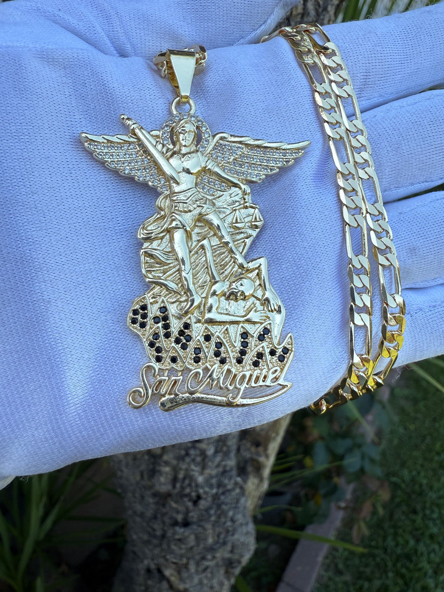 St Michael Archangel Necklace San Miguel Arcangel