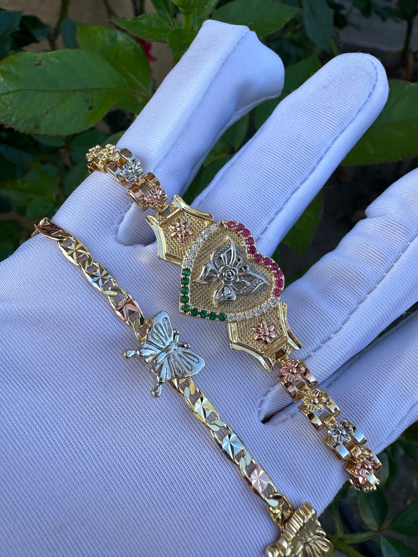 Butterfly Bracelets Gold Plated