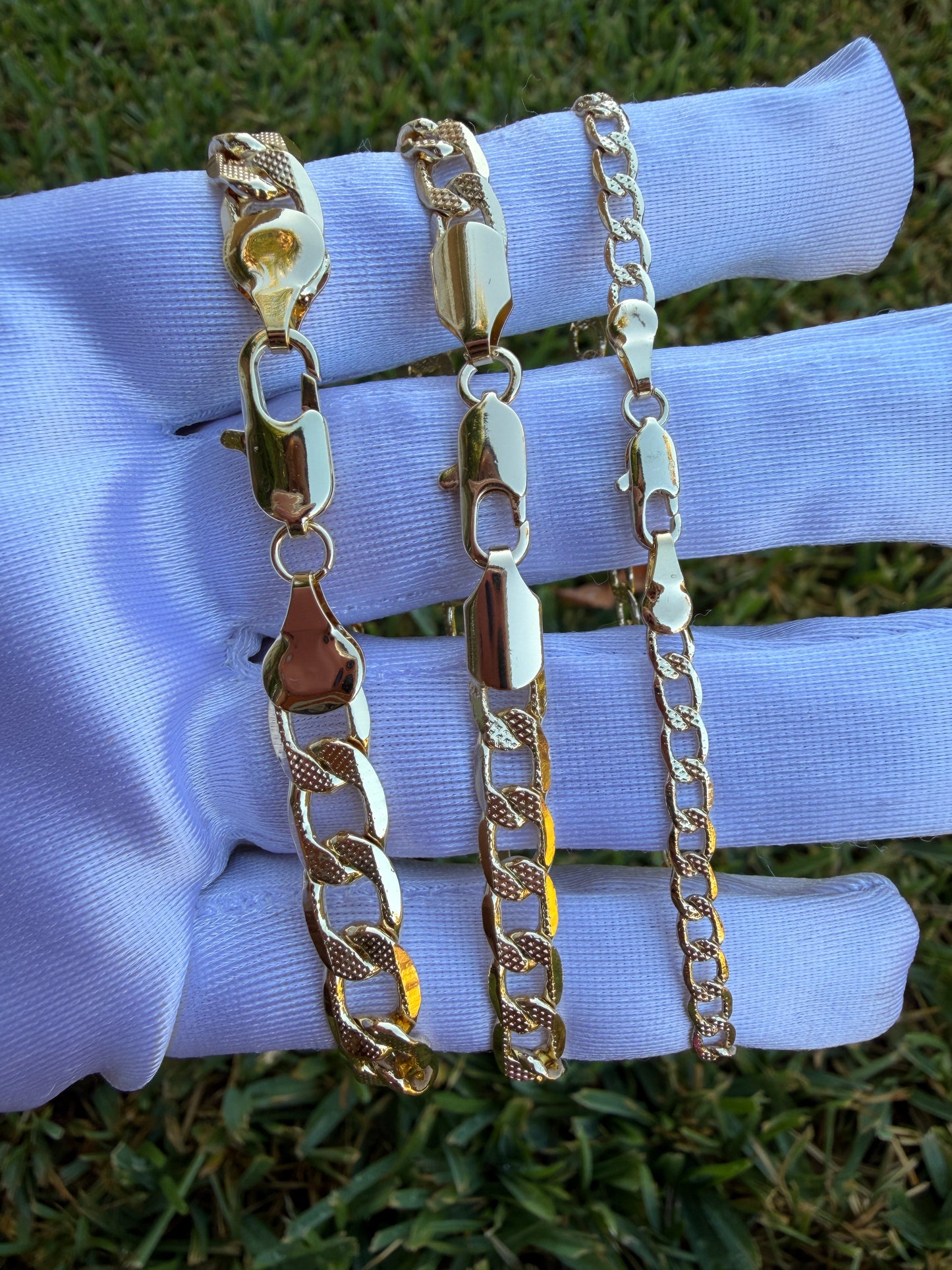 Cuban bracelet 7.5 inches