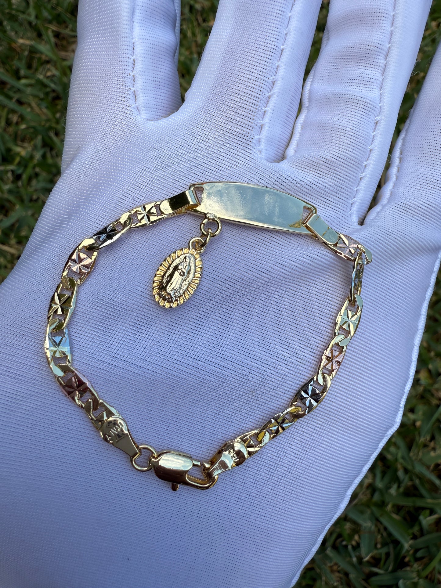 Baby and Kids Bracelet Gold Plated