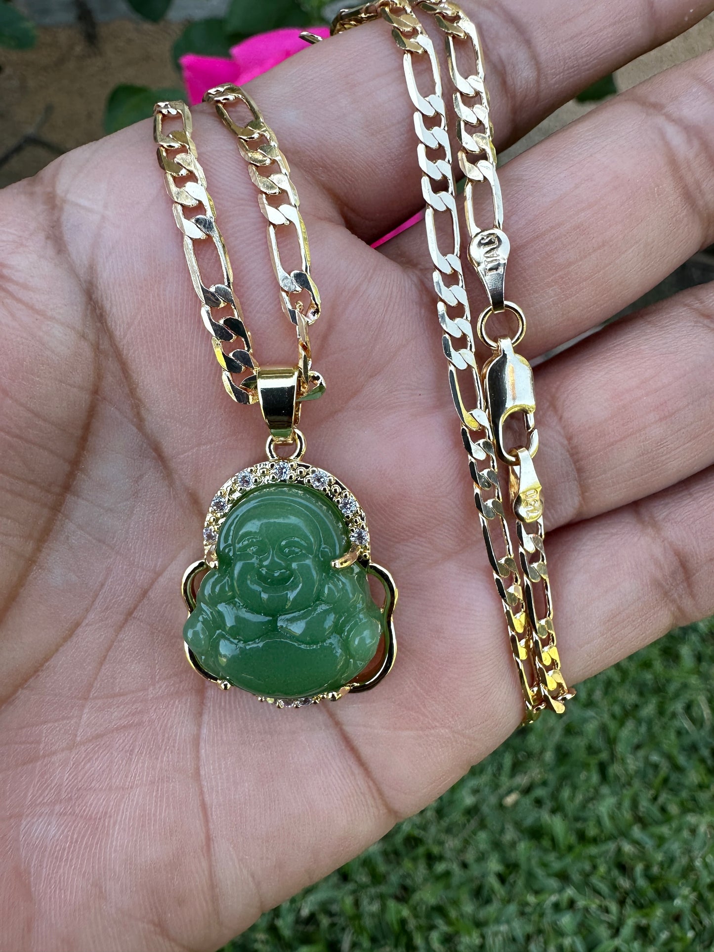 “Buddha”Necklace-Gold Plated