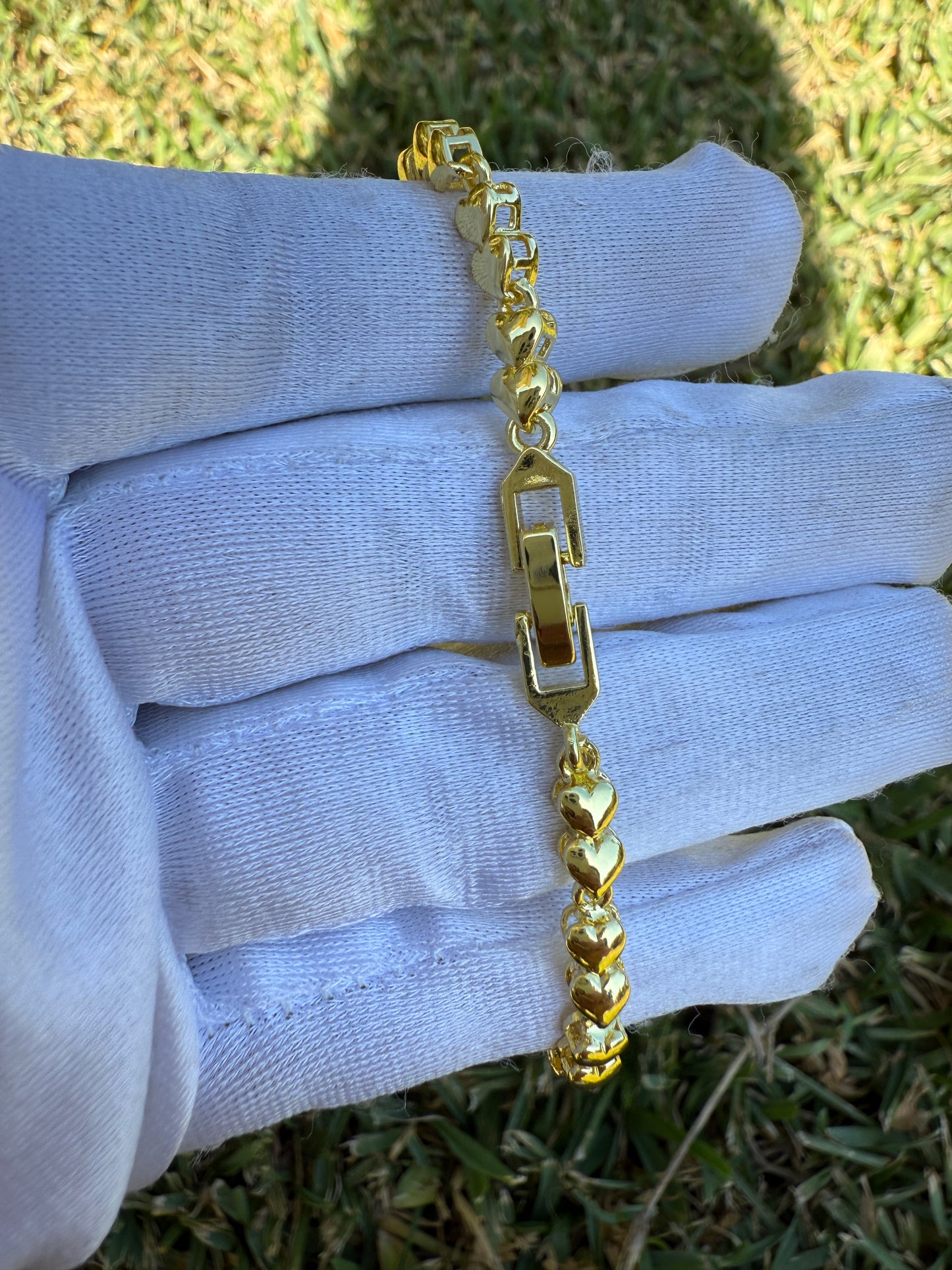 Heart Bracelet 7”