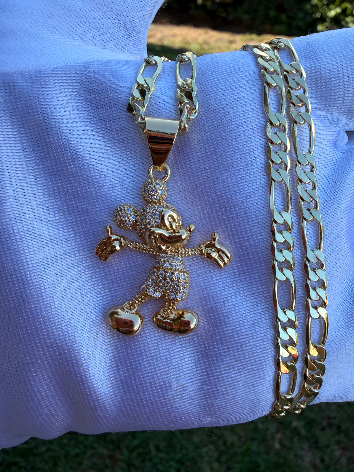 Mouse Necklace with Chain