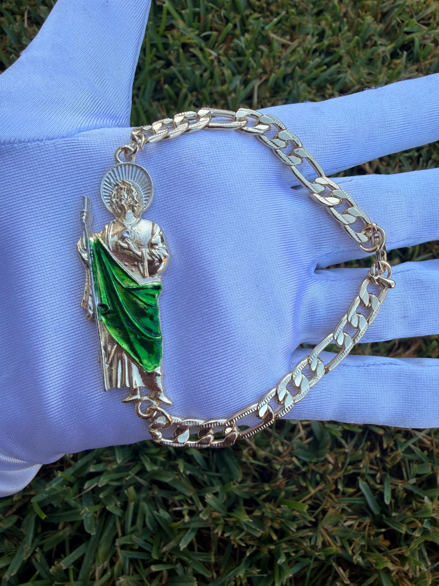 St Jude Bracelet 8” San Judas Tadeo Esclava