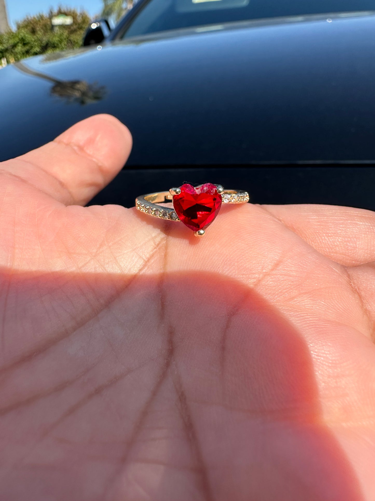 Heart Ring Adjustable