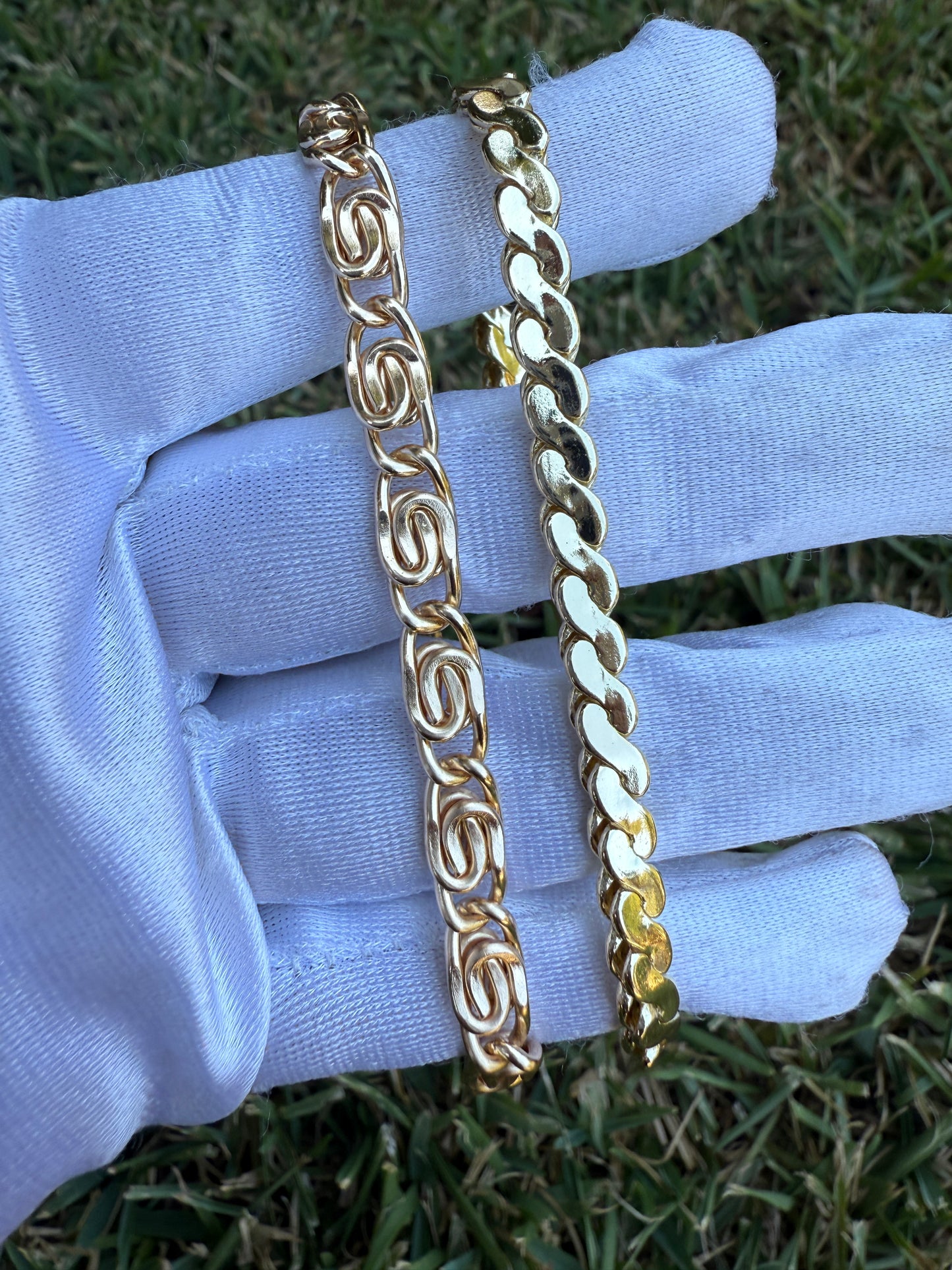 Bracelet Gold Plated 8”