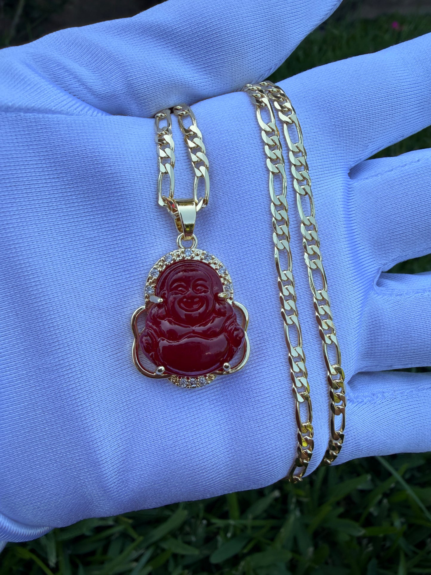 “Buddha”Necklace-Gold Plated